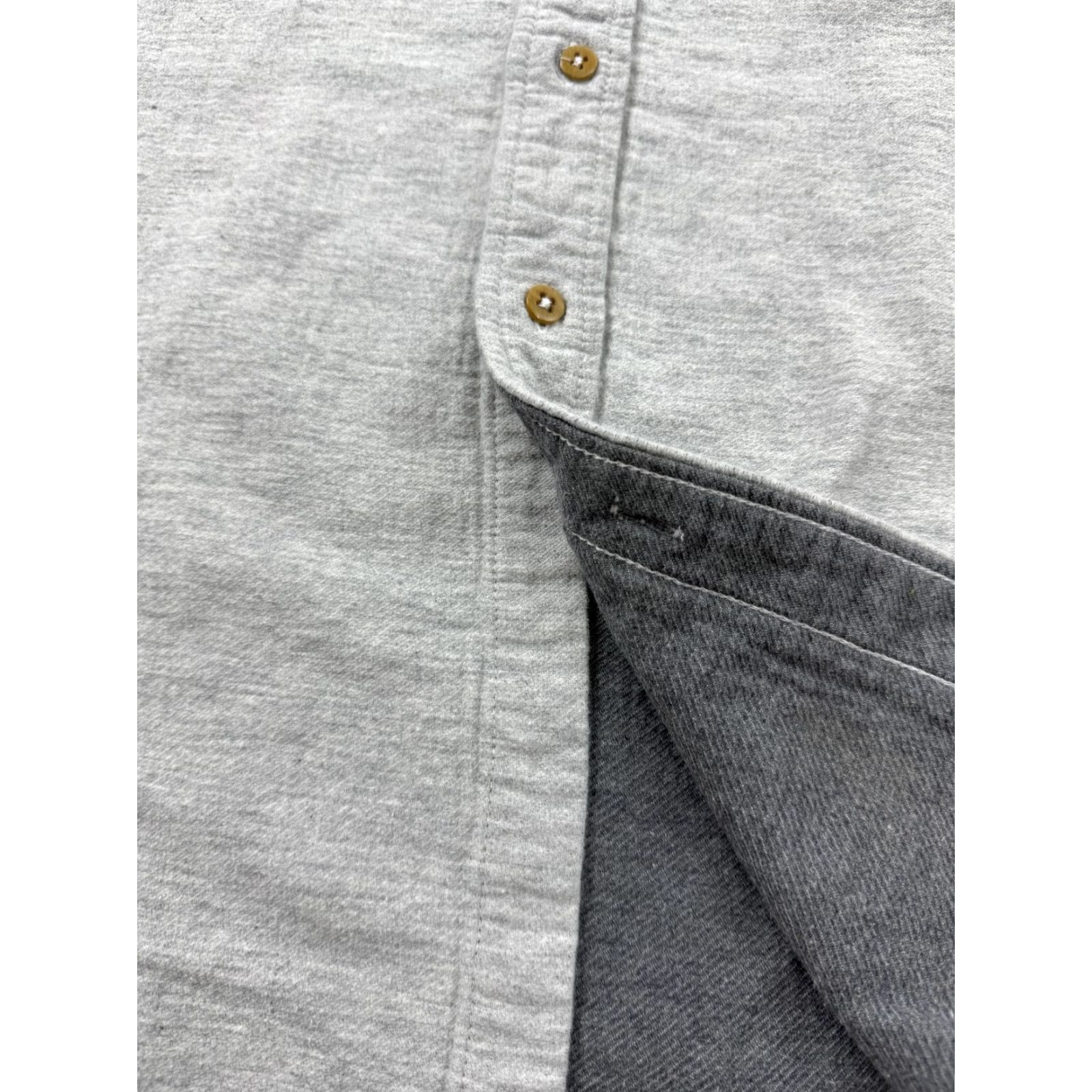Chubbies The Nutter Shirt Mens Large Gray Jersey Knit Lined Button Front USA Chubbies Size US L / EU 52-54 / 3 - 6 Thumbnail