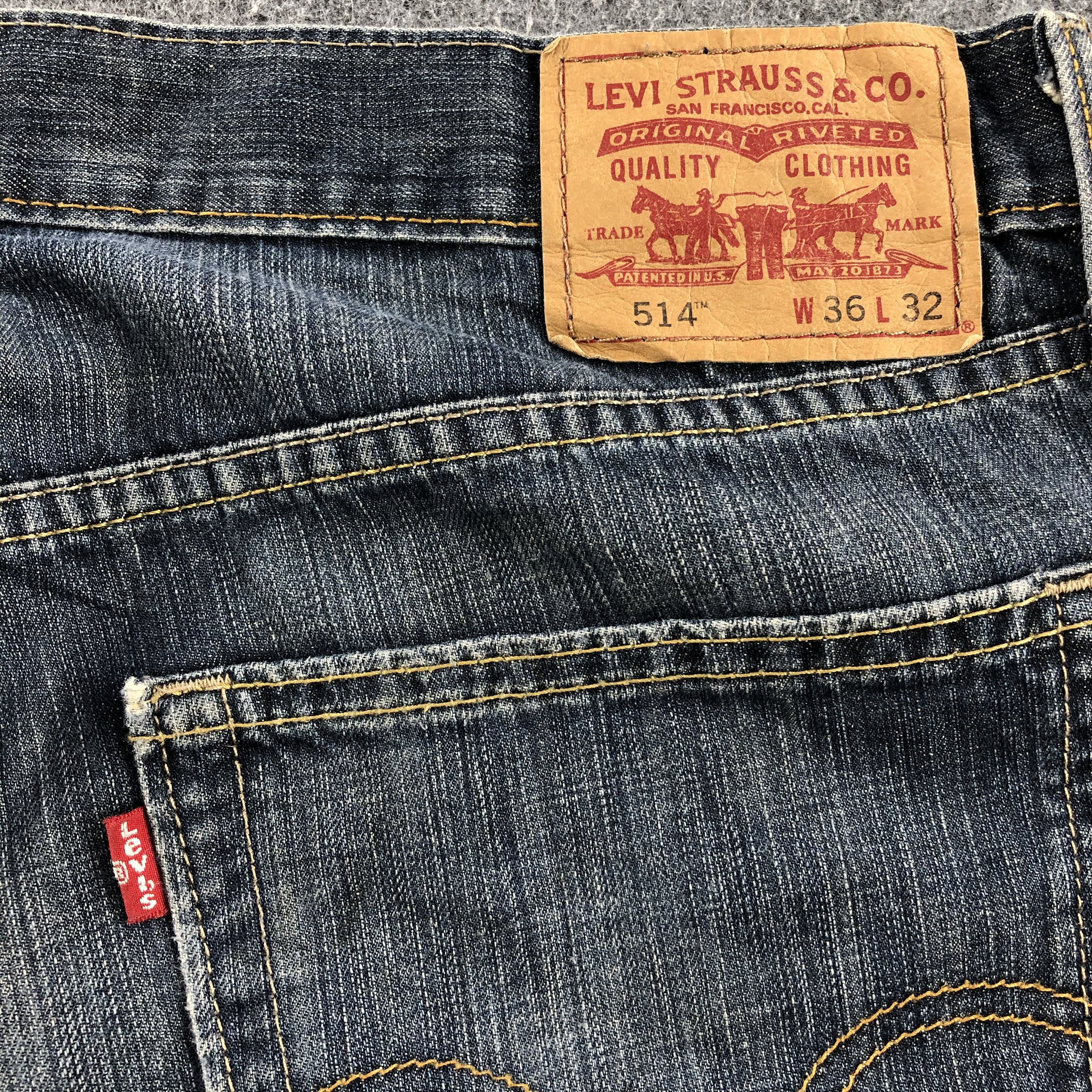 Levi's Vintage Levis 514 Jeans- J1333 Size US 36 / EU 52 - 5 Thumbnail
