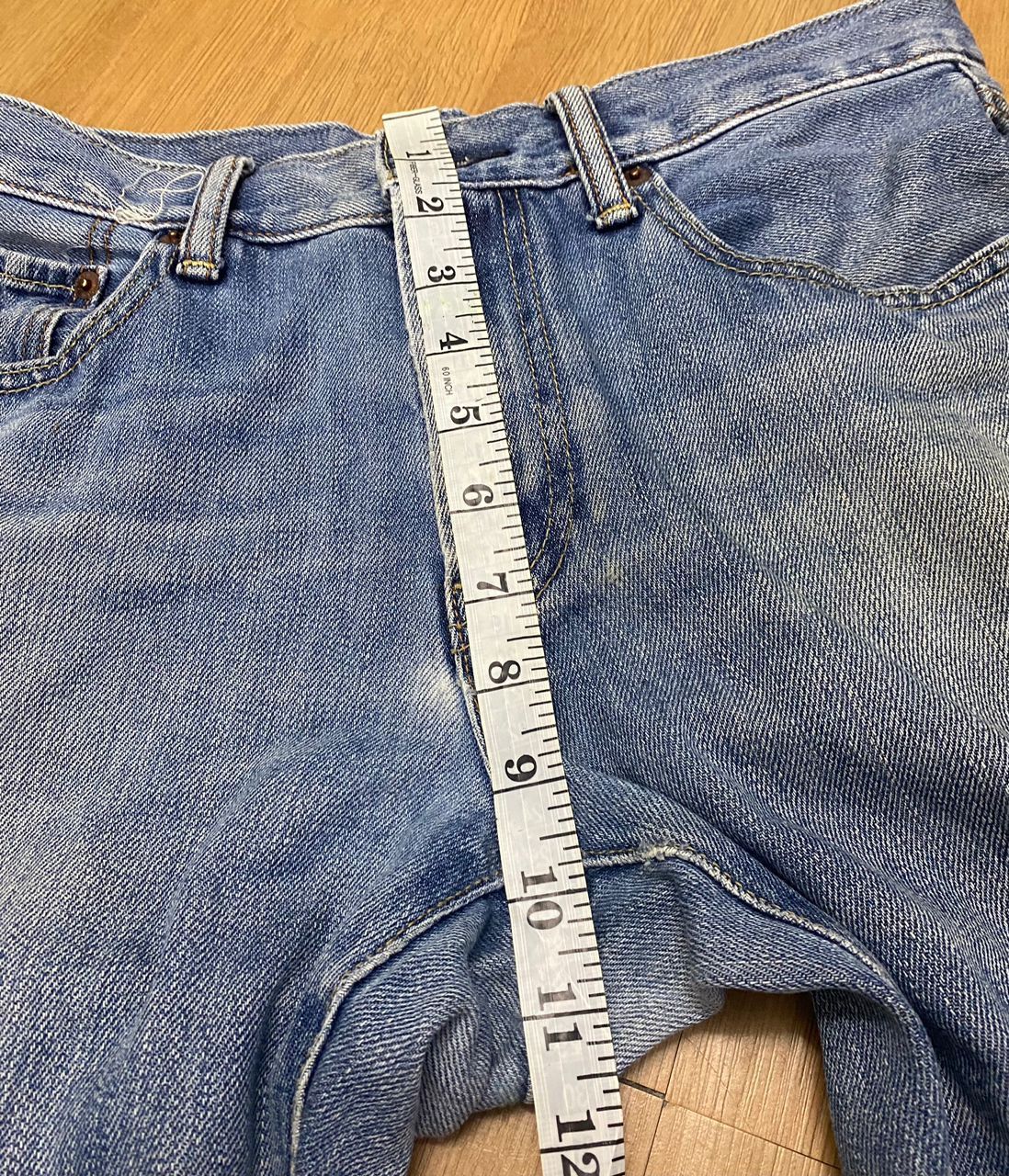 Japanese Brand Vintage Uniqlo Jeans Straight Distressed Denim Size US 30 / EU 46 - 4 Thumbnail