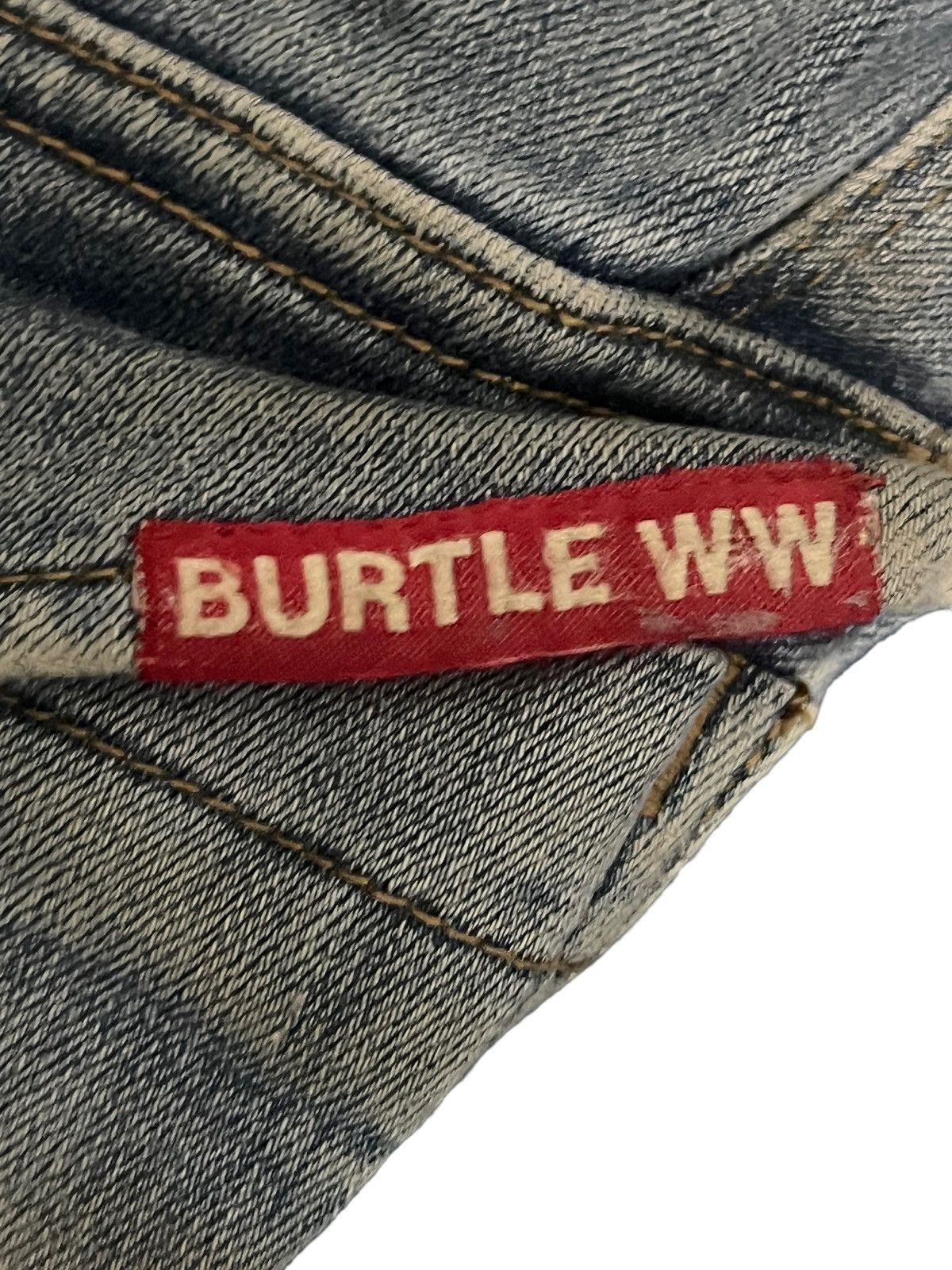 Japanese Brand Burtle Workwear Multipocket Style Jeans Size US 34 / EU 50 - 7 Thumbnail