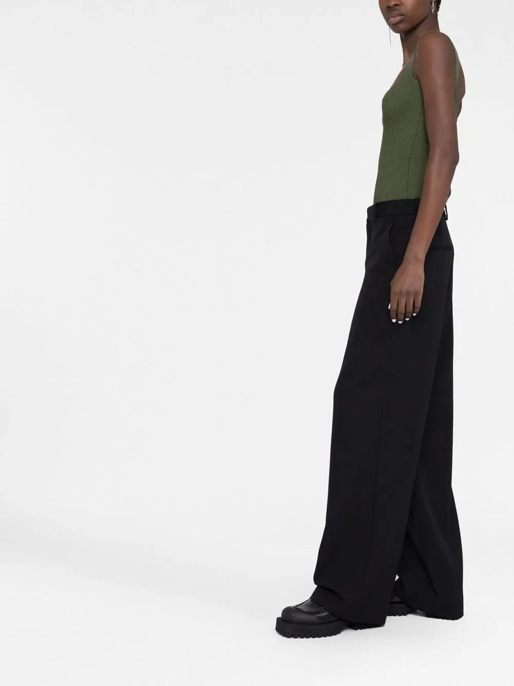 Balmain o1y0625 Casual Pant in Black Size 27" / US 4 / IT 40 - 4 Thumbnail