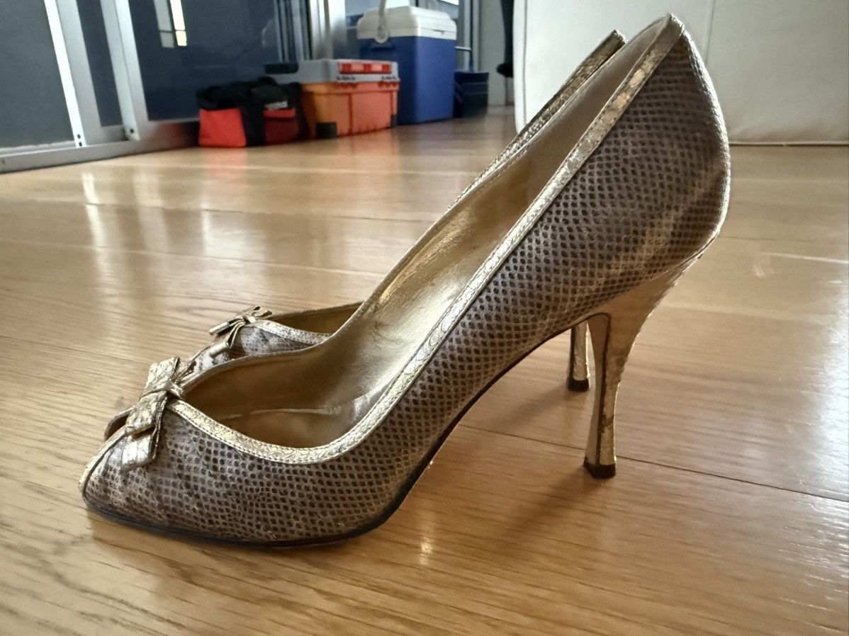 Dolce & Gabbana Stunning Dolce & Gabbana Peep toe heels Size US 9 / IT 39 - 1 Thumbnail