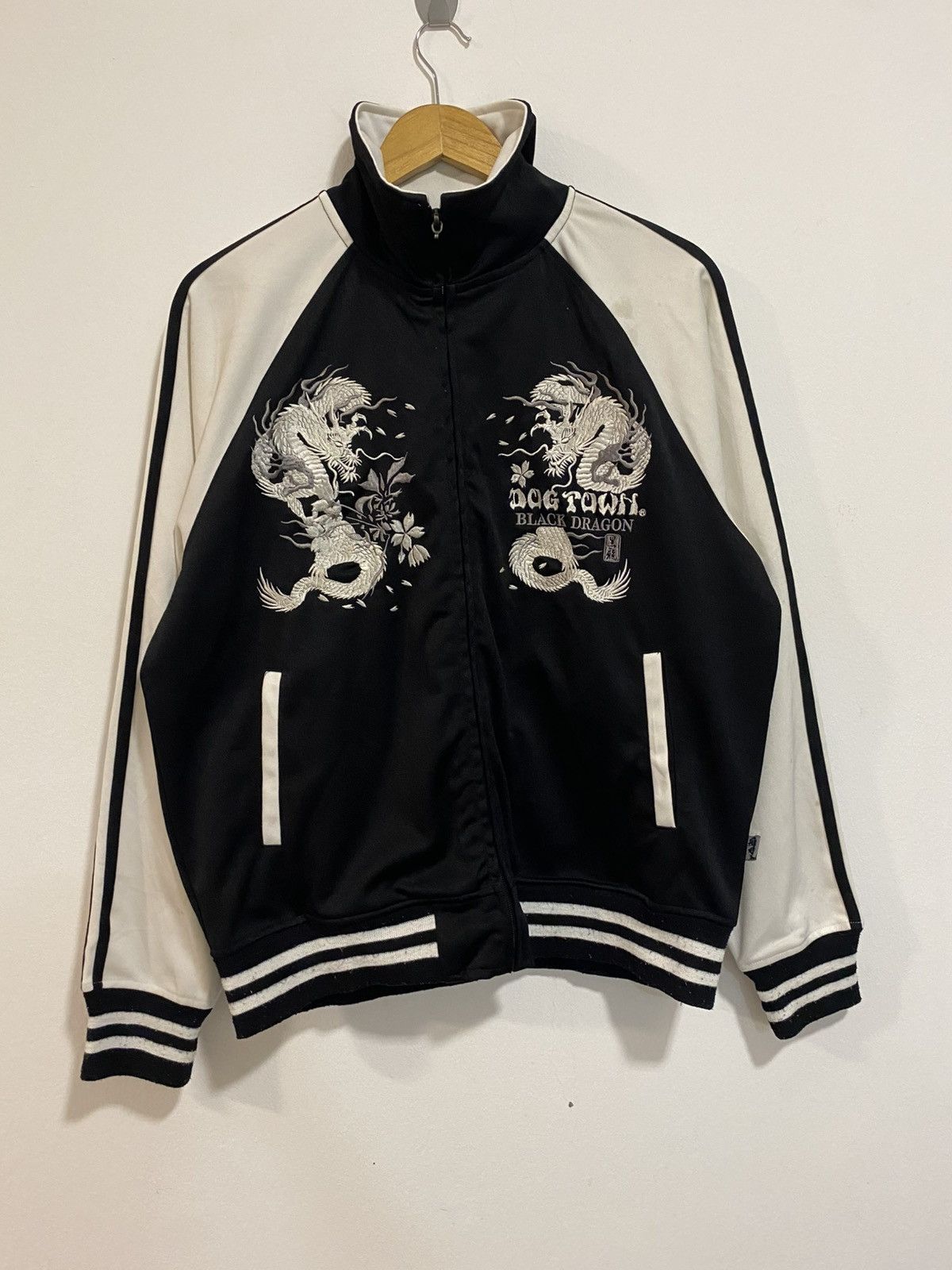 Dogtown × Japanese Brand × Vintage Vintage Y2K DOGTOWN Black Dragon Jacket Size US L / EU 52-54 / 3 - 3 Thumbnail