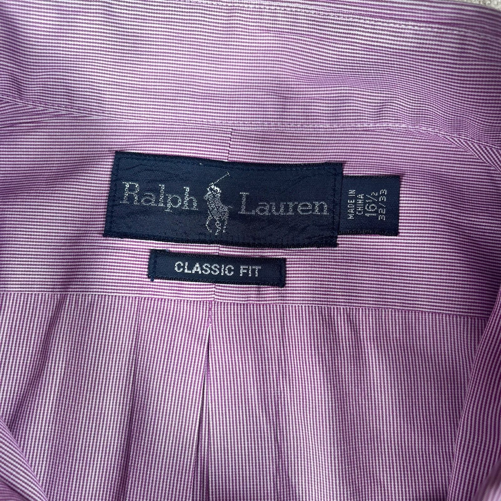 Polo Ralph Lauren Y2K Polo Ralph Lauren Mens 16.5/33 XL Long Sleeve Red White Size US XL / EU 56 / 4 - 6 Thumbnail