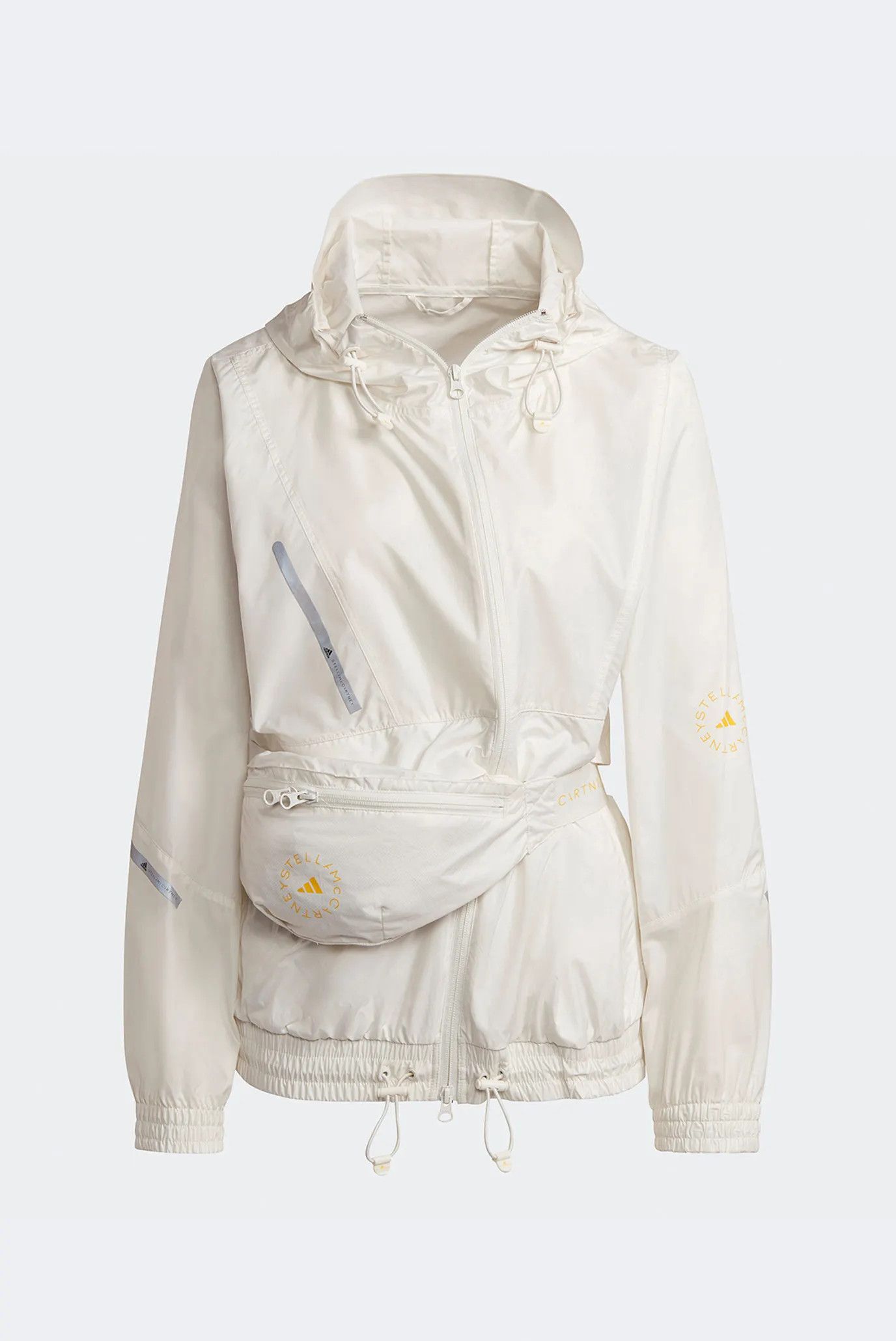 Adidas × Stella McCartney Adidas x Stella McCartney Womens Windbreaker Hooded Jacket Size XL / US 12-14 / IT 48-50 - 2 Thumbnail