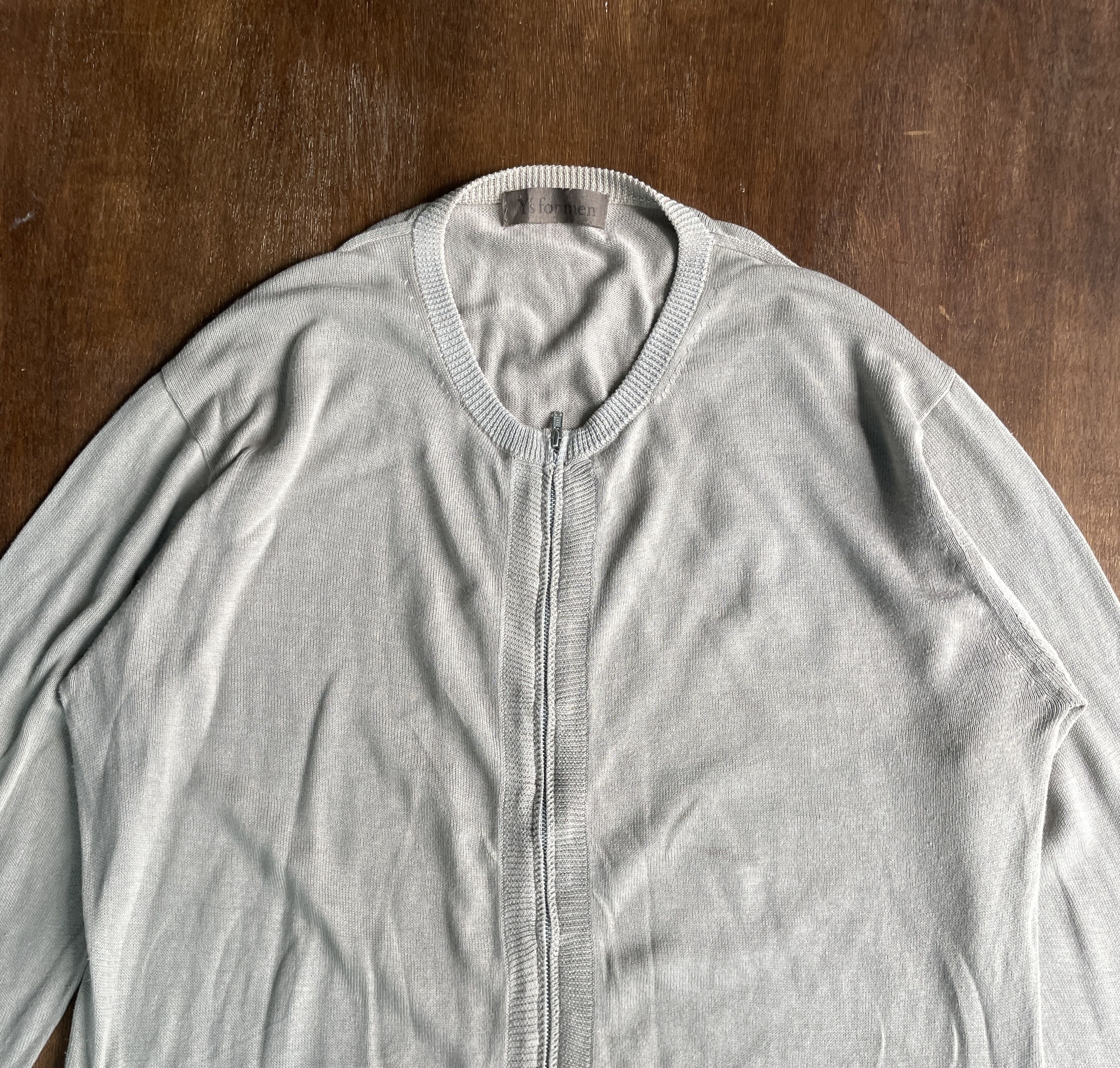 Yohji Yamamoto Y's for men YOHJI YAMAMOTO Zipped Cardigan Made in Japan Size US L / EU 52-54 / 3 - 2 Thumbnail