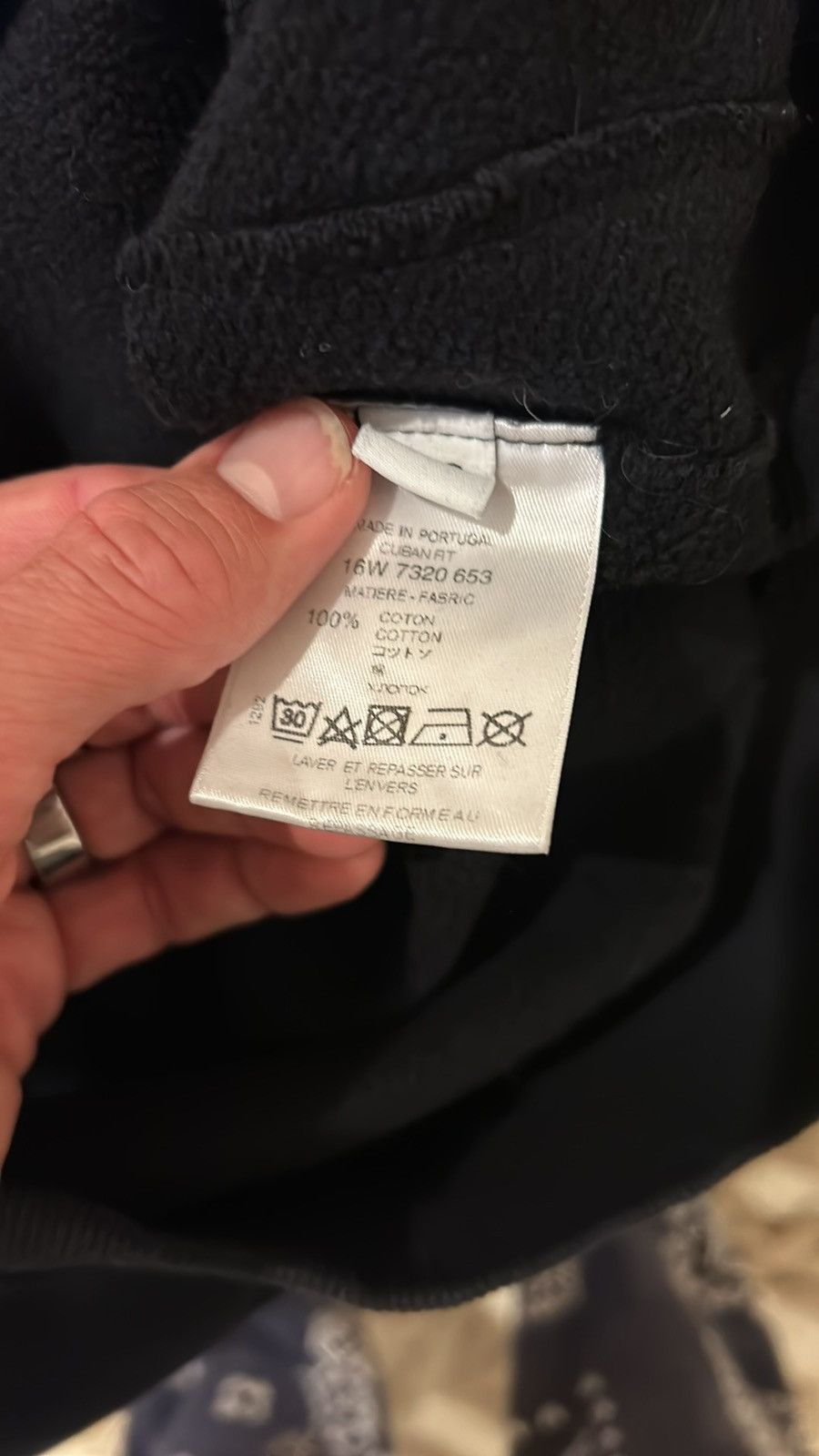Givenchy Oversized Distressed Metal Crewneck