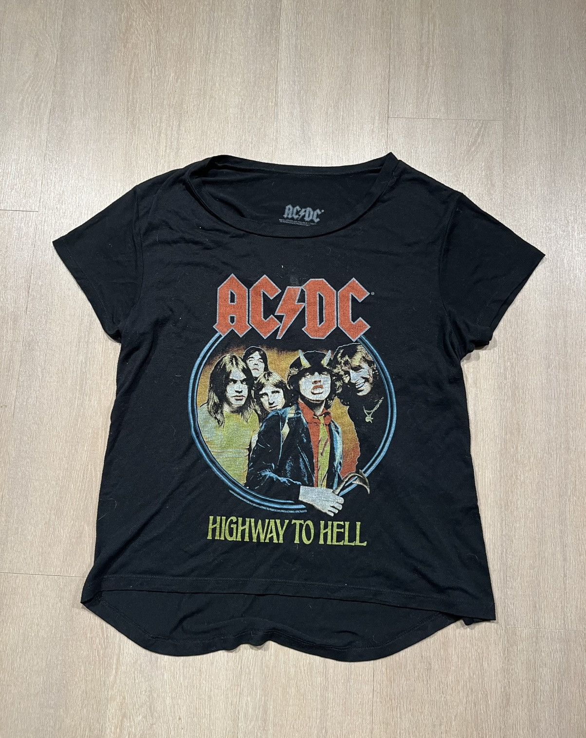 Vintage AC/DC Shirt Small Size US S / EU 44-46 / 1 - 1 Thumbnail