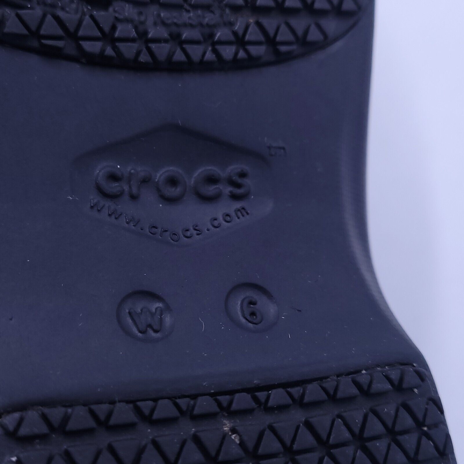 Crocs Crocs Casual Comfort Mule Clog Womens Size 6 Black Rubber Size US 6 / IT 36 - 8 Thumbnail