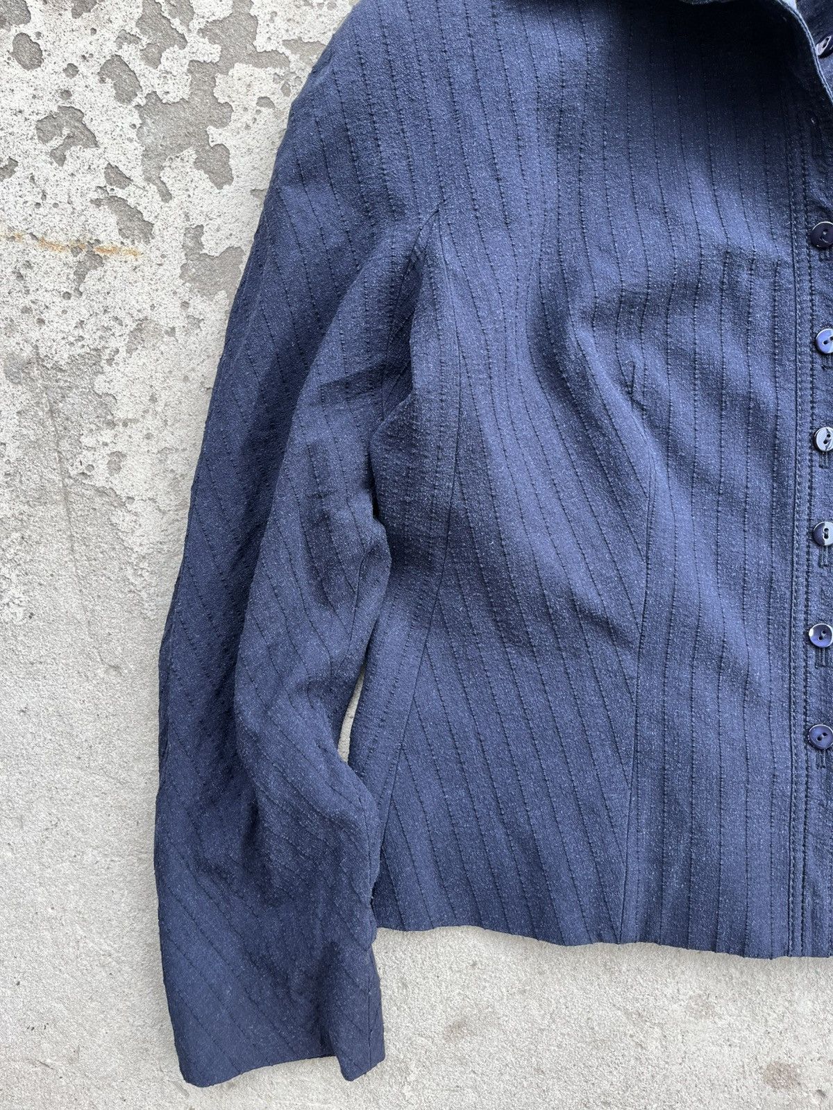 Dior × John Galliano S/S 2000 Christian Dior by John Galliano Blazer Jacket Size M / US 6-8 / IT 42-44 - 9 Thumbnail