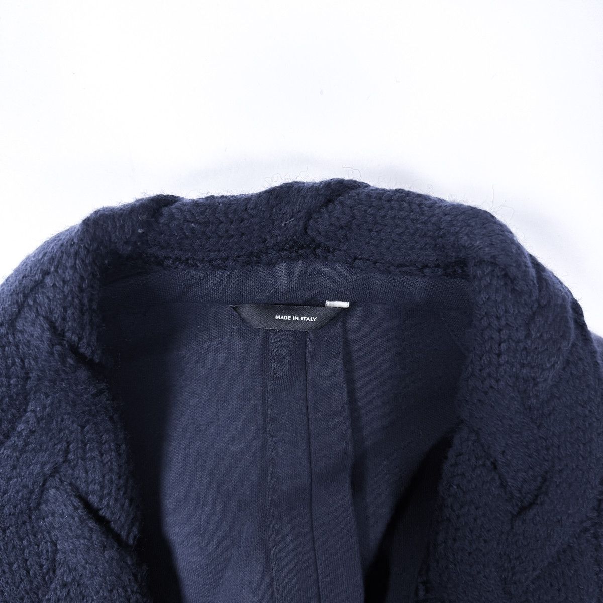Fendi FENDI Knit-Panel Single-Breasted Tailored Jacket Size US S / EU 44-46 / 1 - 4 Thumbnail