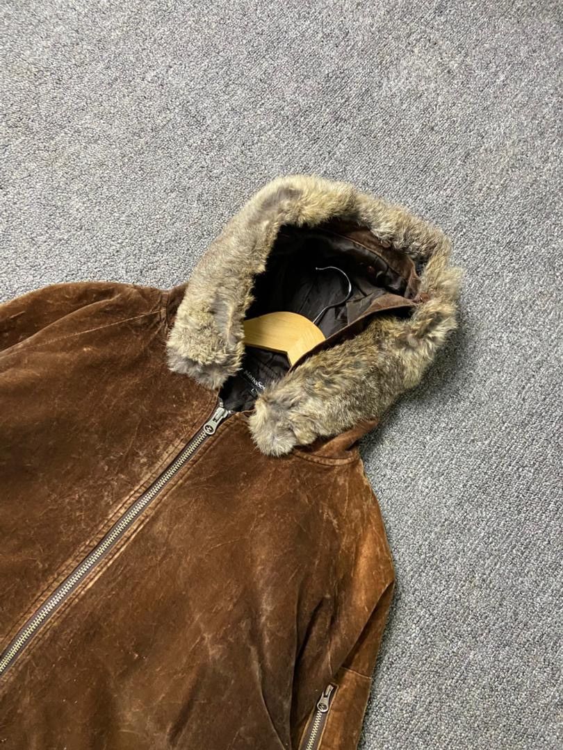 Japanese Brand Nano Second Velour Velvet Hooded Jacket (192) Size US L / EU 52-54 / 3 - 7 Thumbnail