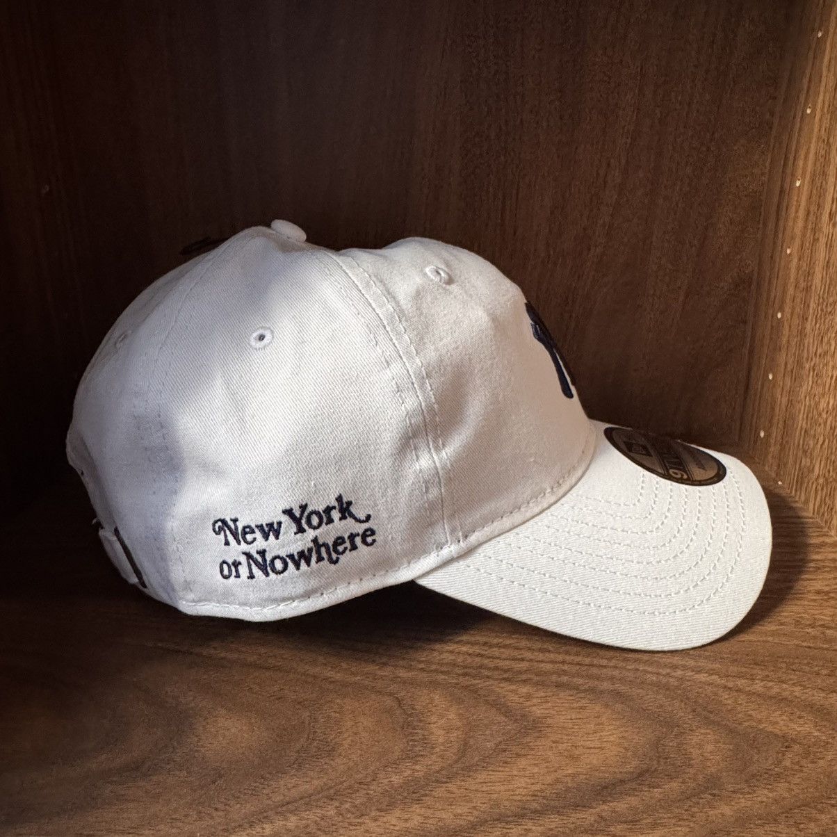New York Yankees New York or Nowhere Yankees NYON Dad White Hat Yankees Size ONE SIZE - 4 Thumbnail