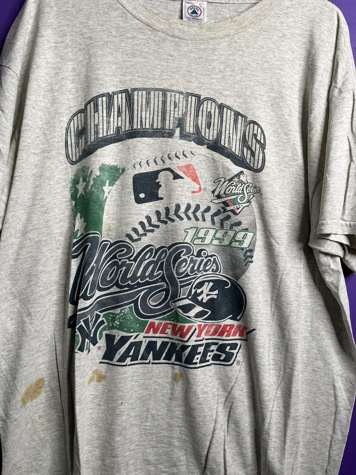 New York Yankees × Vintage Vintage 1999 New York Yankees World Series champs t-shirt Size US XL / EU 56 / 4 - 3 Thumbnail