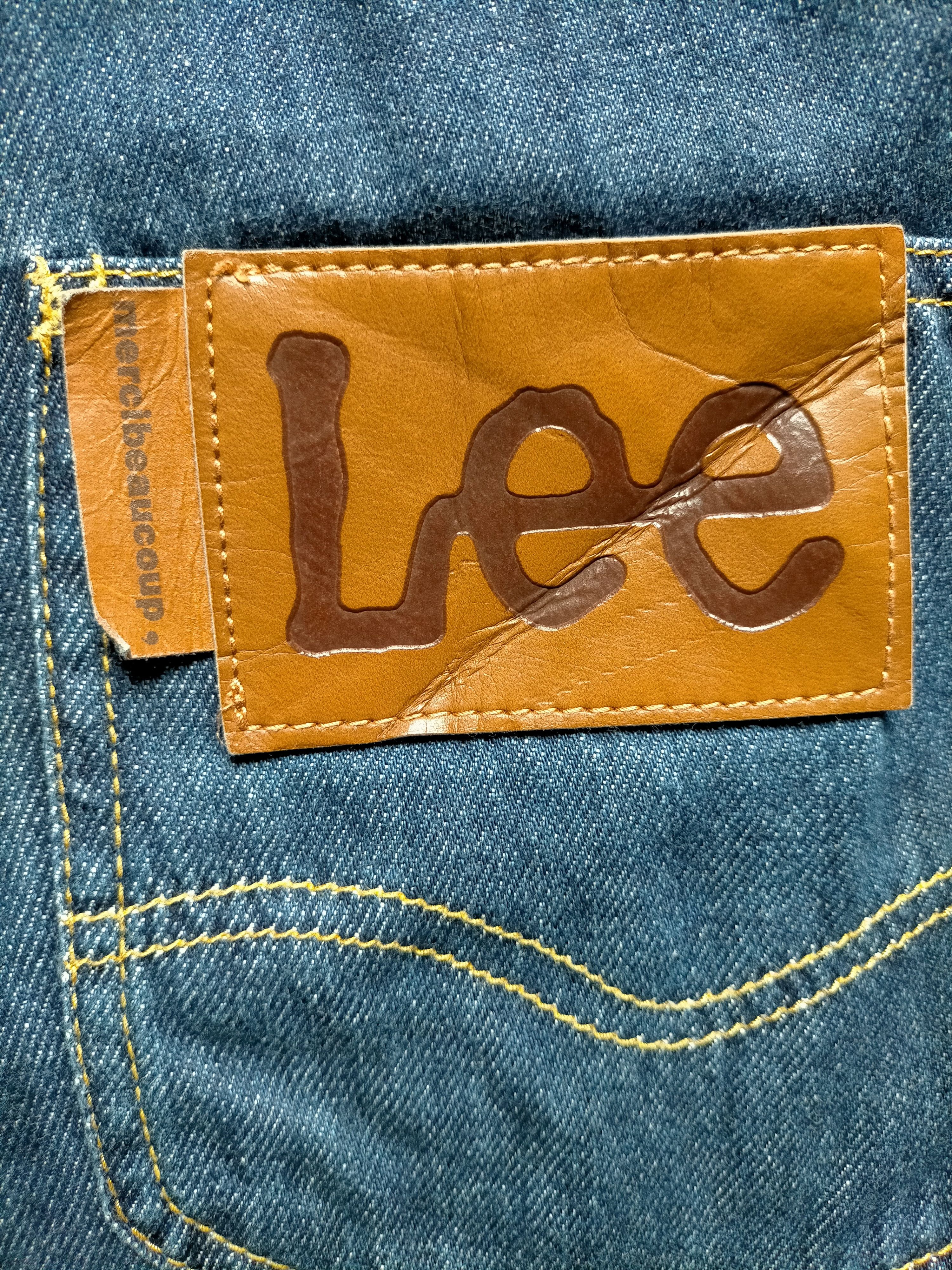 Issey Miyake × Lee × mercibeaucoup Lee x Mercibeaucop Issey Miyake Drop Cropth Denim Jeans Size US 32 / EU 48 - 18 Thumbnail