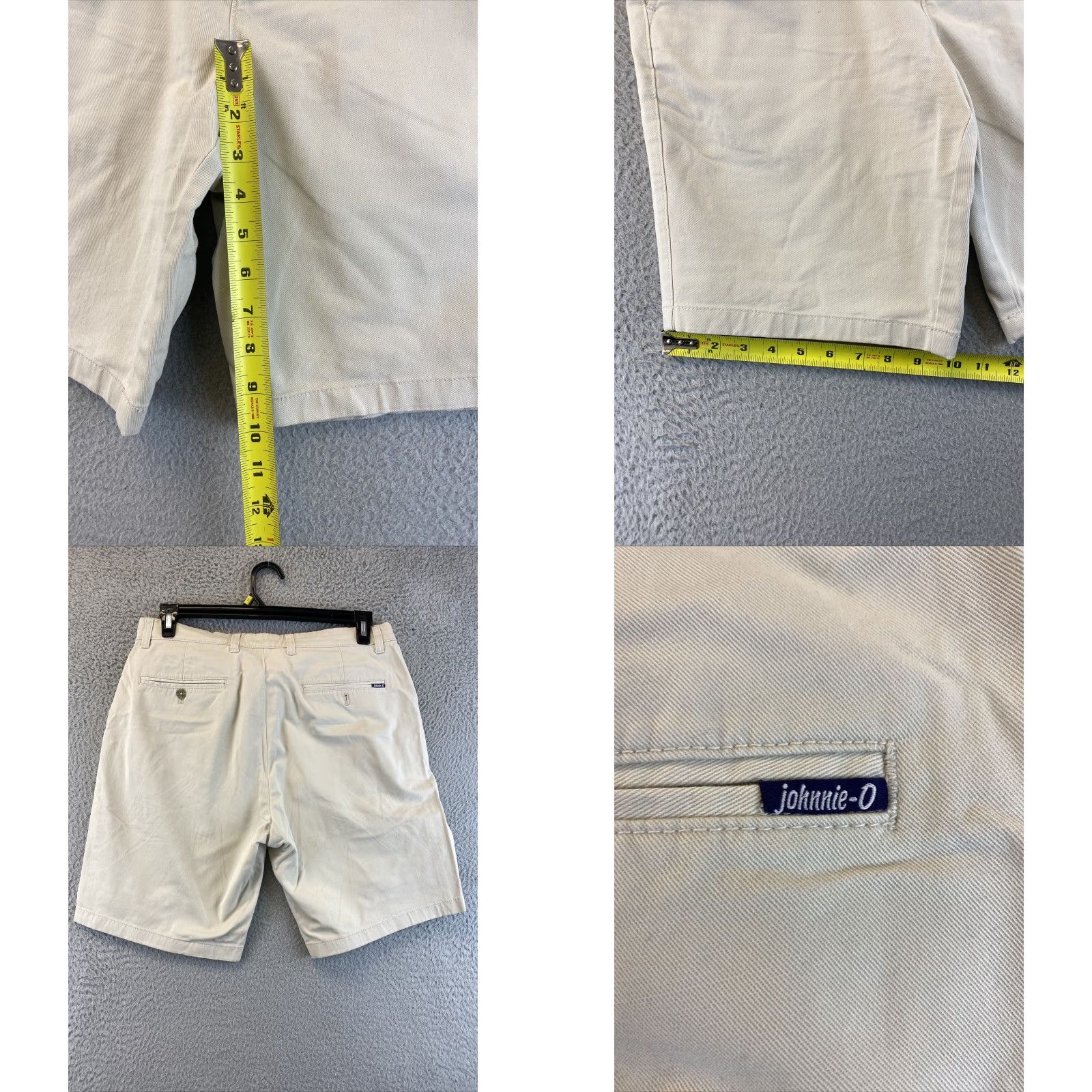 johnnie-O VINTAGE Johnnie-O Men's Shorts Chino Cotton Flat Front Sz 33 Summer Beach Golf Casual Size US 33 - 8 Thumbnail