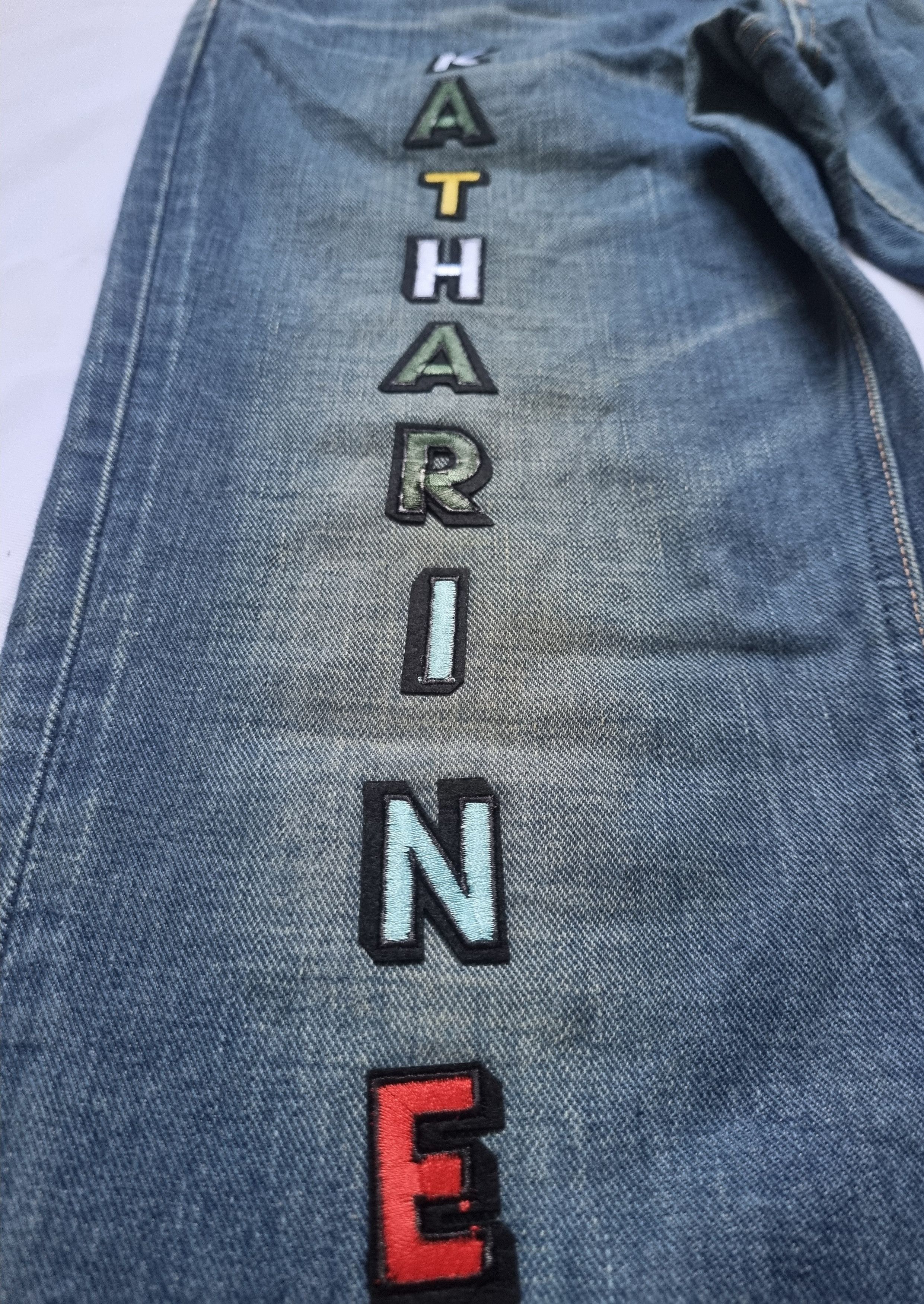 Katharine Hamnett London × Lee Lee Riders Sanforized For Katherine Hamnett Denim Jeans Size US 32 / EU 48 - 12 Thumbnail