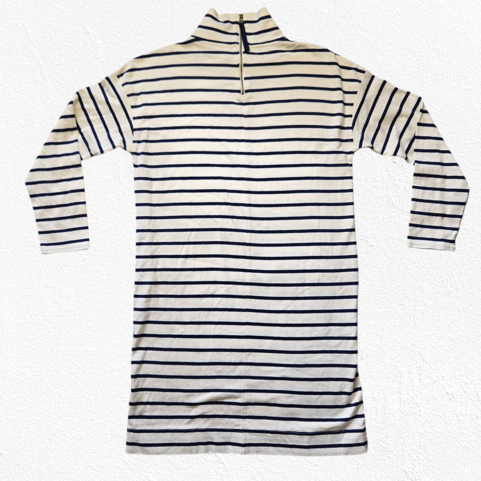 Vineyard Vines Vineyard Vines Striped Turtleneck Dress Size Small Size S / US 4 / IT 40 - 10 Thumbnail