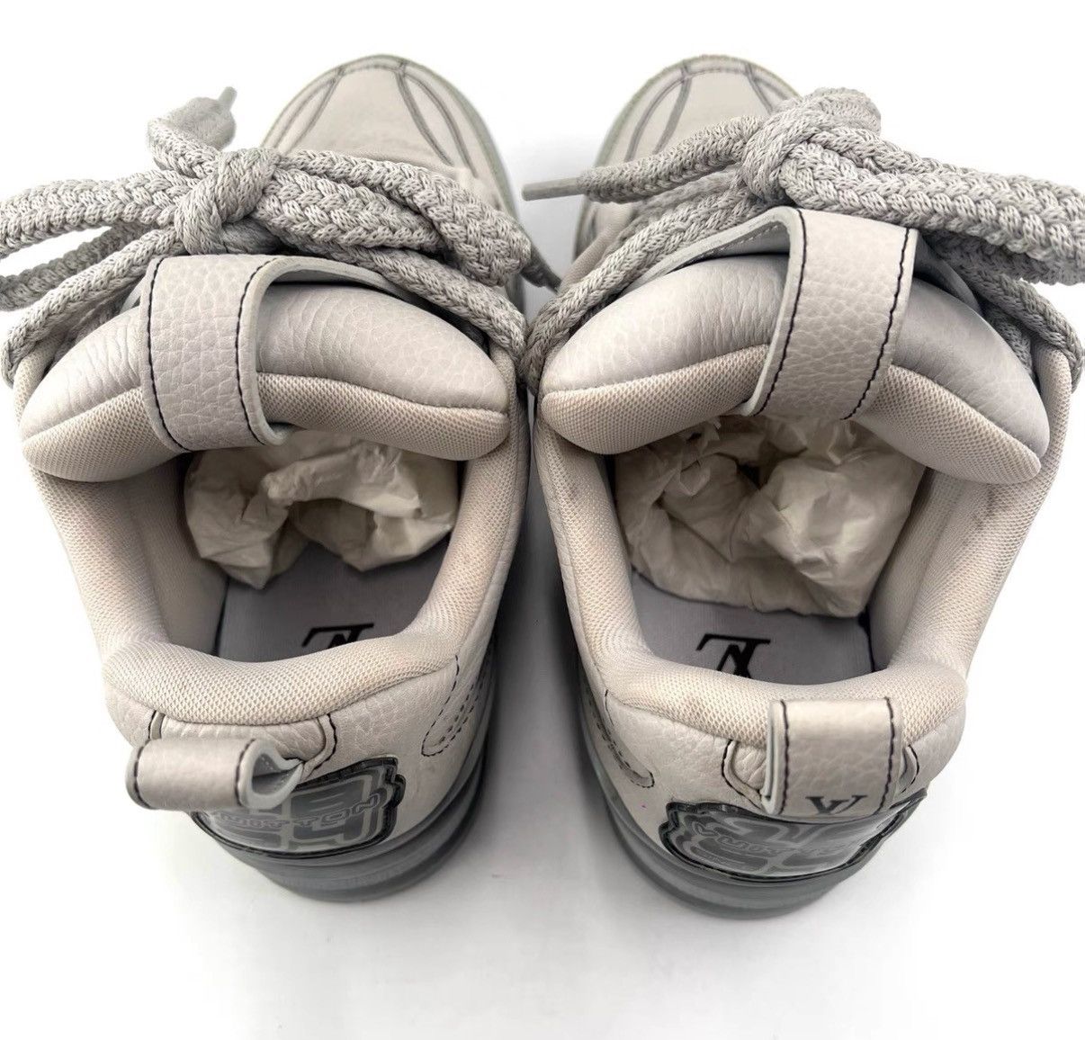 Louis Vuitton Louis Vuitton LV Skate Grey Sneakers K12 Size US 7.5 / IT 37.5 - 4 Thumbnail