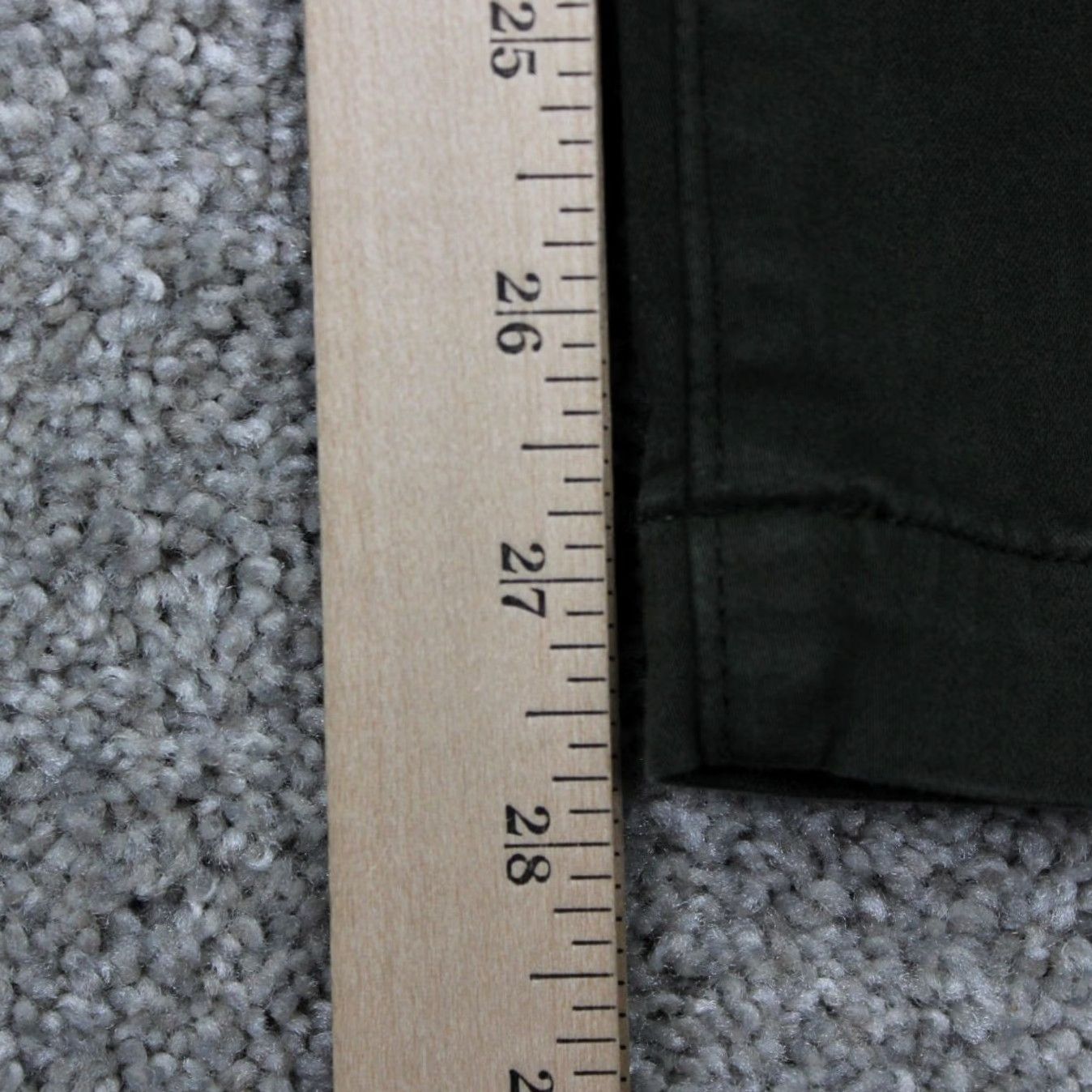 J Brand J Brand Joggers Pants Mens XS Green Drawstring 28" Inseam Stretch Knit Regular Straight 5-Pocket Solid Vintage: No Size US 27 - 4 Thumbnail