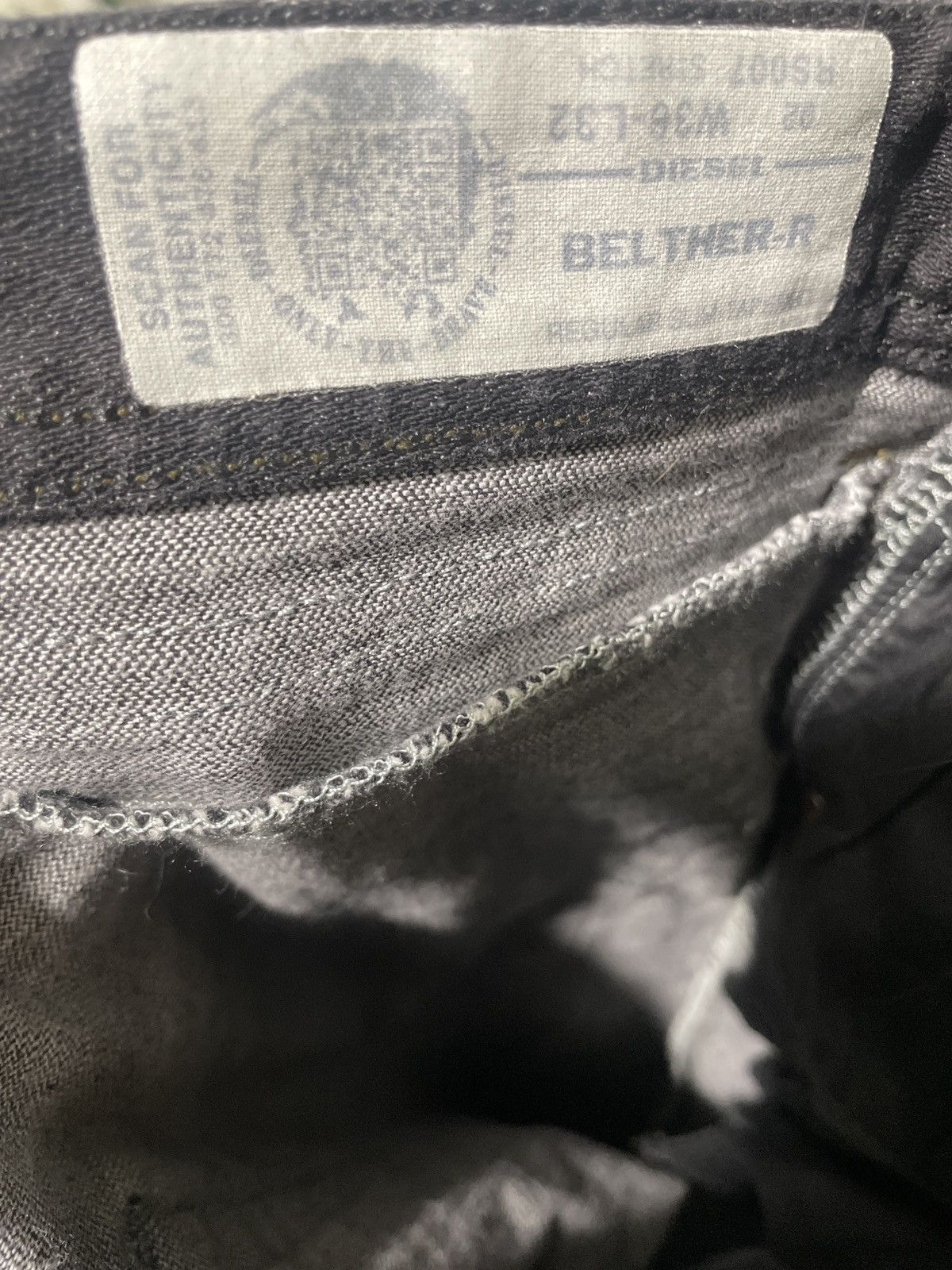 Diesel DIESEL belther-r black Size US 34 / EU 50 - 6 Thumbnail