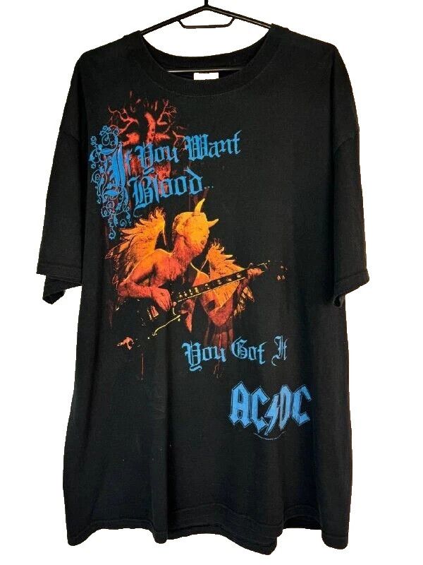 Other AC/DC 2005 liquid blue vintage t shirt Size XL Size US XL / EU 56 / 4 - 1 Thumbnail