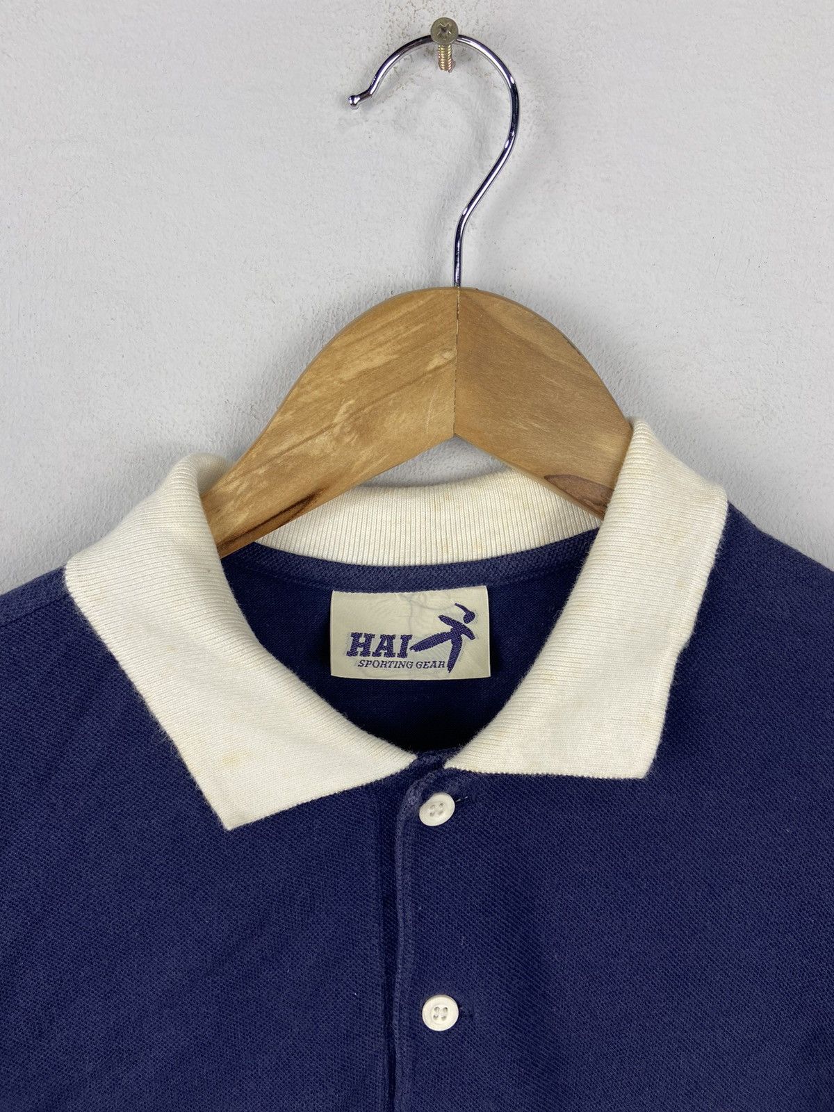 Vintage Hai Sportinggear Issey Miyake Polo Shirt Size US M / EU 48-50 / 2 - 5 Thumbnail