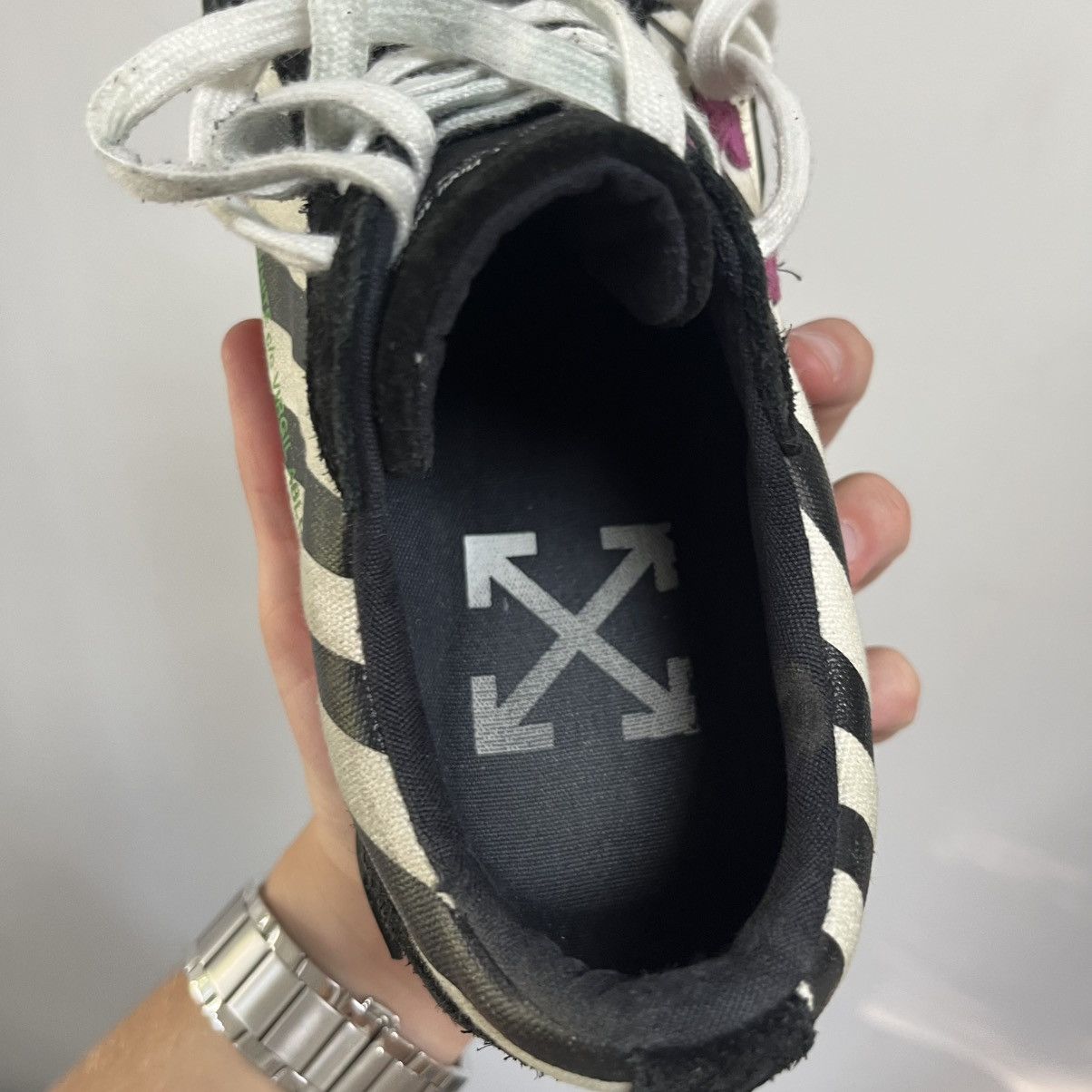Off-White Off-white Vulcanized Shoes Size US 8 / EU 41 - 12 Thumbnail