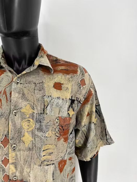 Vintage Vintage Crazy Aloha Joe Hawaiian Shirt Beach Surfing Rare Size US M / EU 48-50 / 2 - 10 Thumbnail