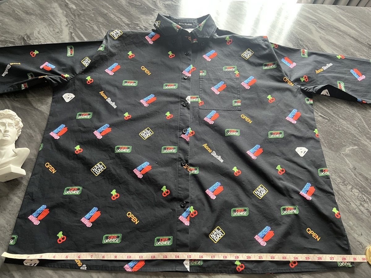 Acne Studios Acne Studios : Neon Label All Over Printed Size US M / EU 48-50 / 2 - 12 Thumbnail