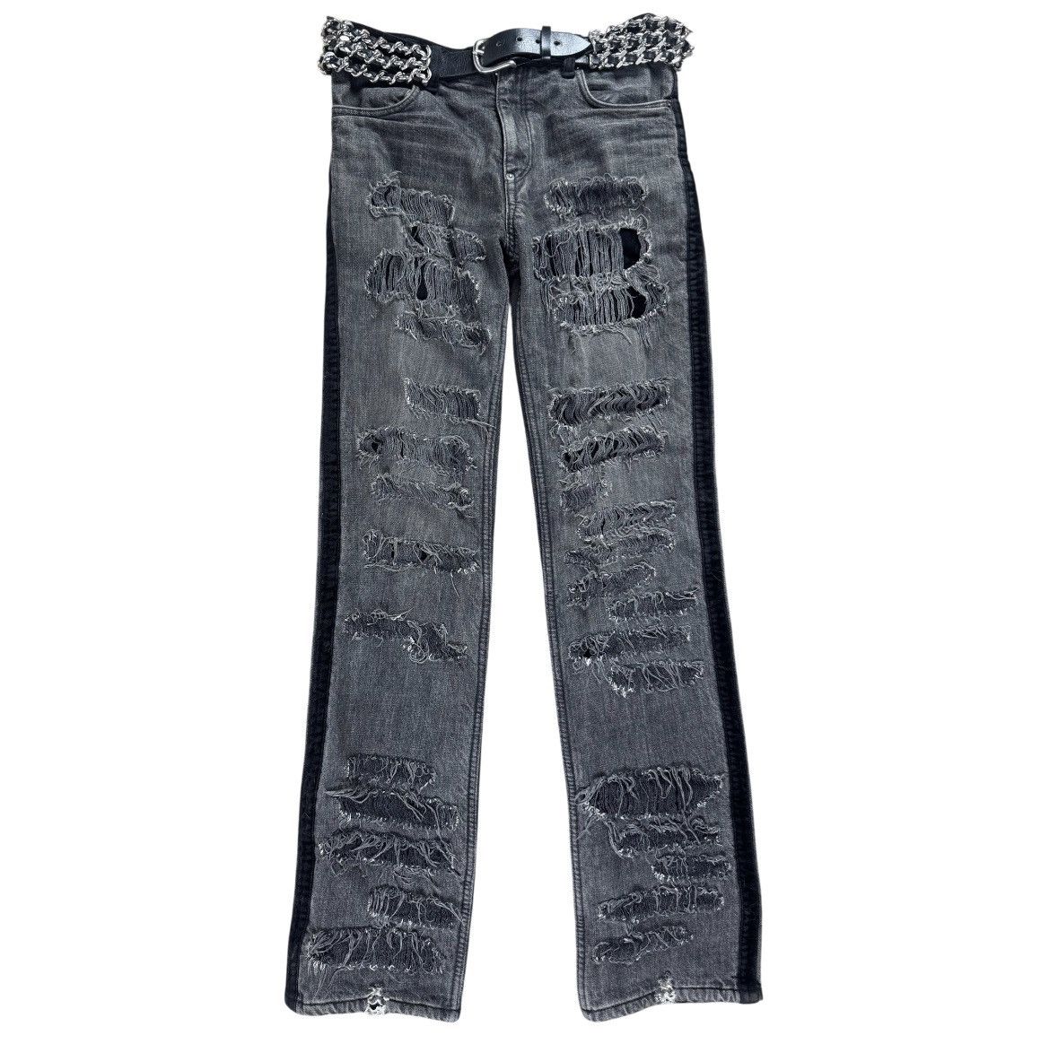 Undercover undercover aw02 witches cell division crash jeans Size US 28 / EU 44 - 1 Thumbnail