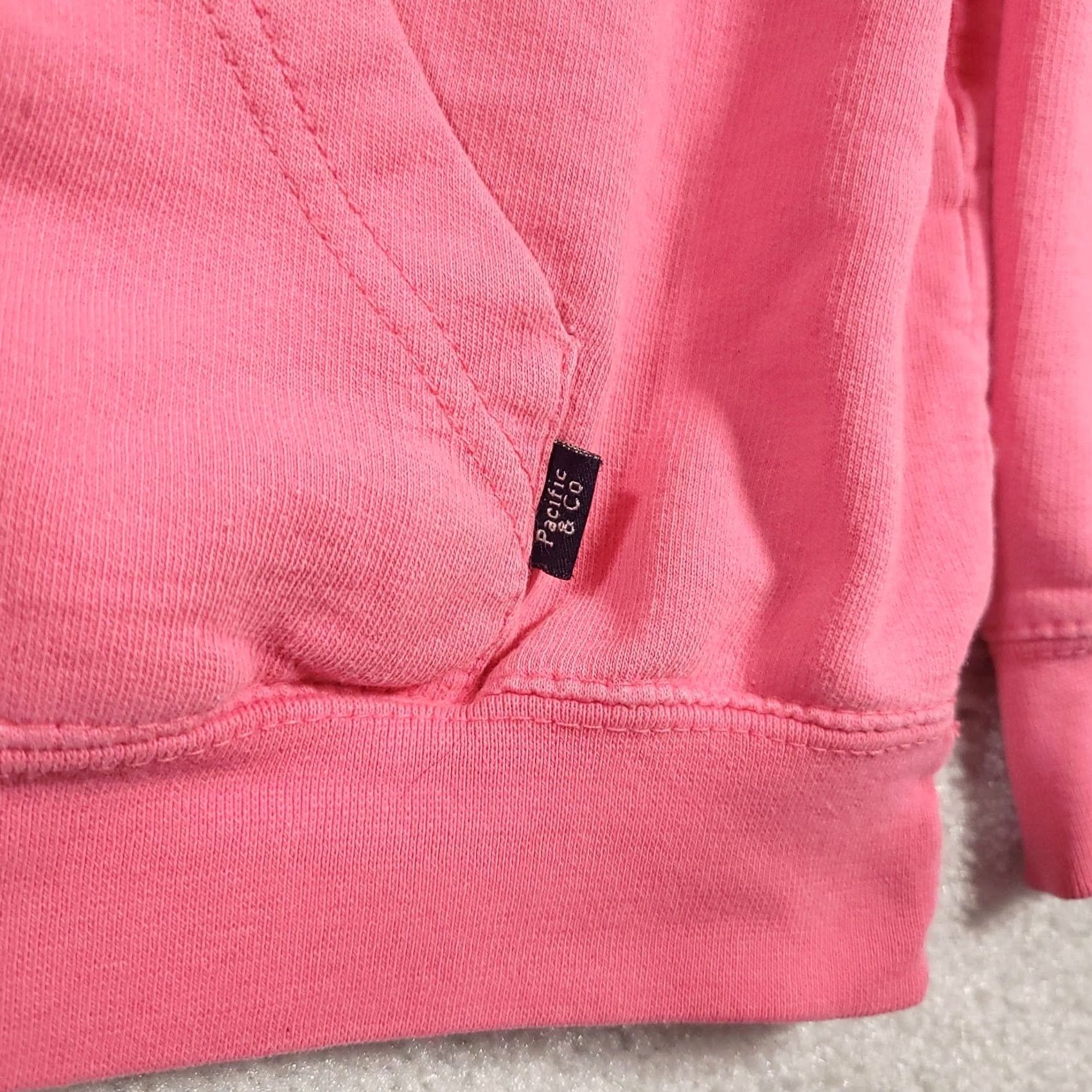 CO Pacific & Co The Perfect Hoodie Women's Large Pink Hooded New Buffalo Michigan Size L / US 10 / IT 46 - 5 Thumbnail