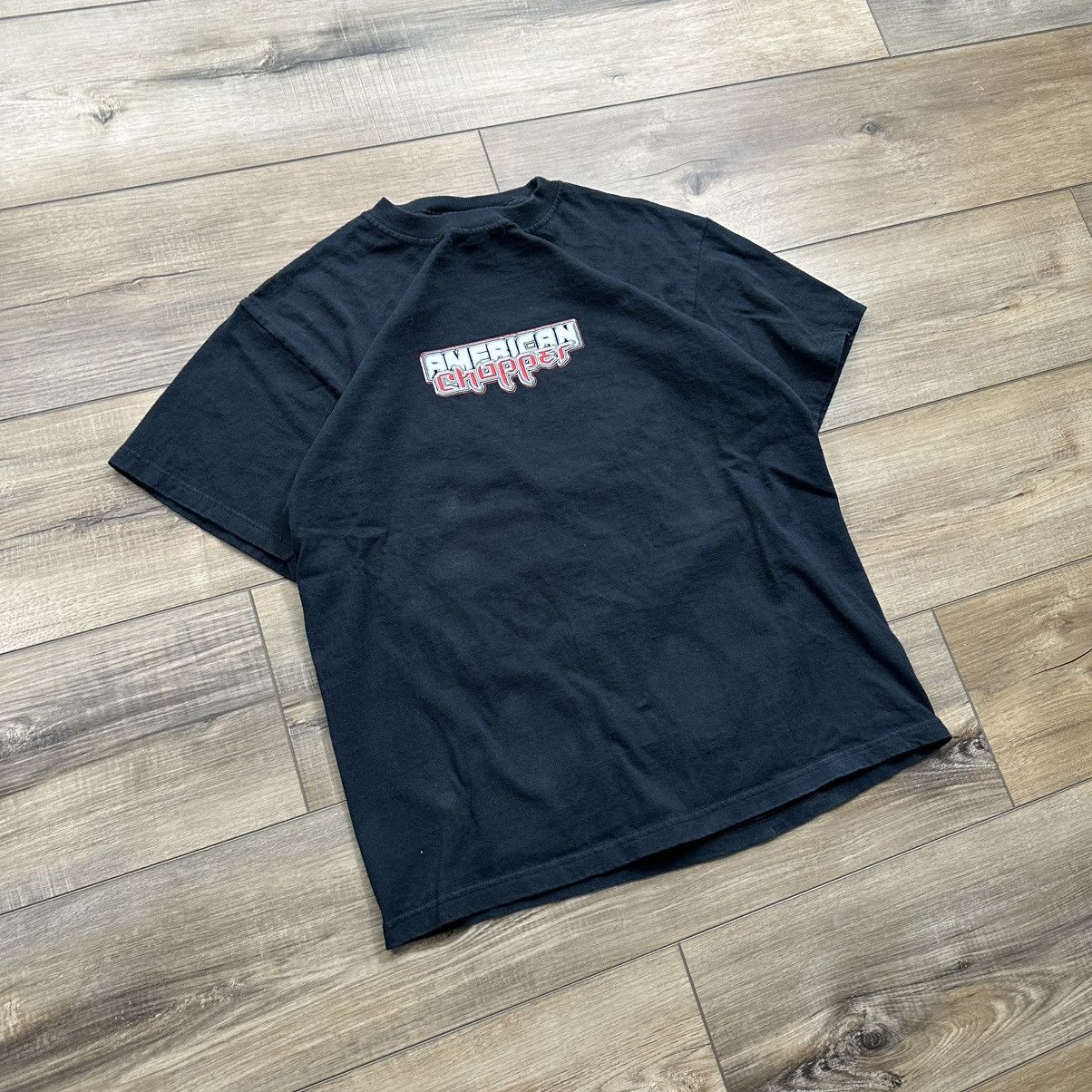 Other Vintage 2004 American Chopper Firebike Graphic Biker Tee Size US M / EU 48-50 / 2 - 2 Thumbnail