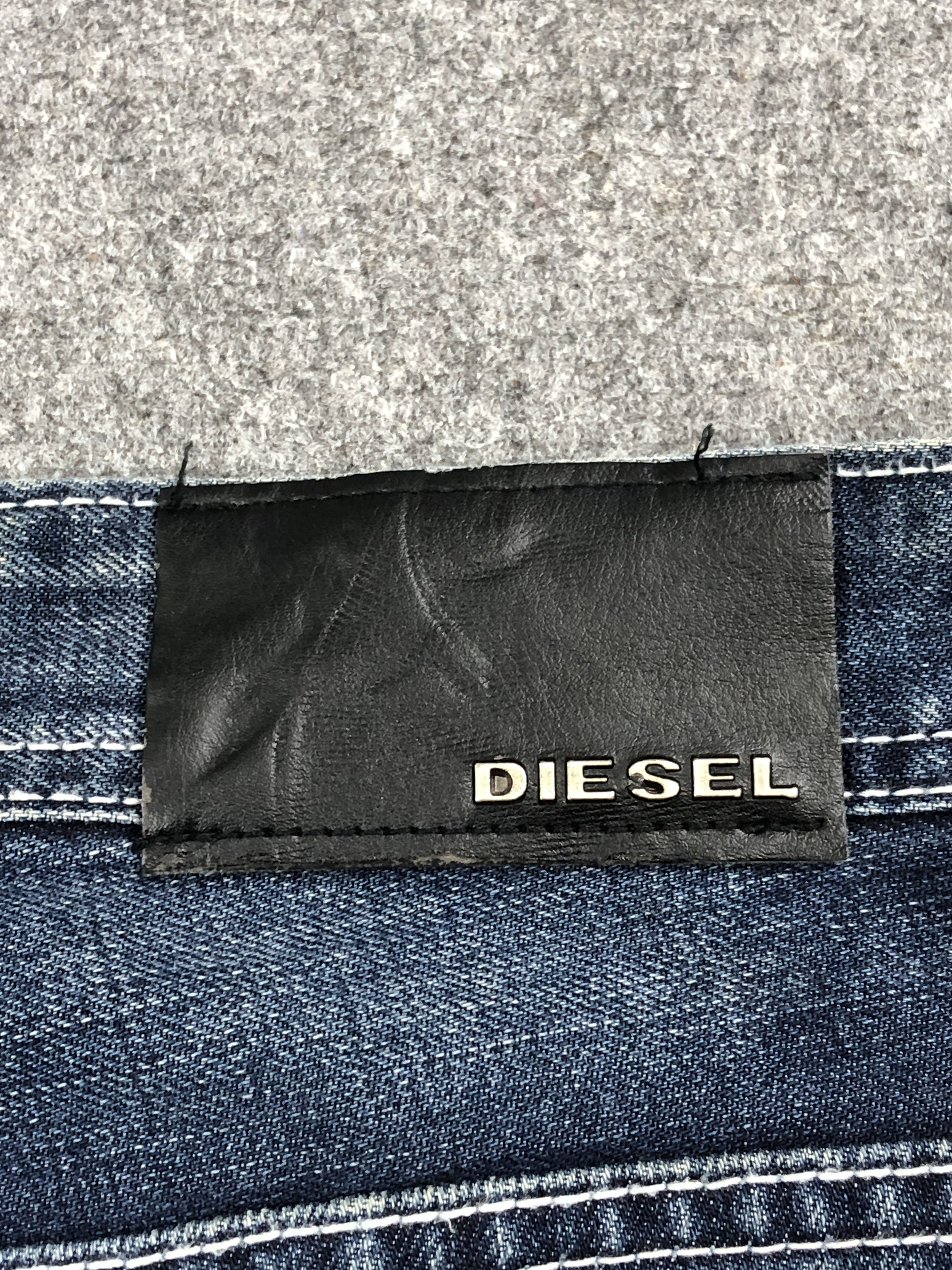 Diesel Vintage Diesel Seditionaries Style Cropped Jeans DP2479 Size US 33 - 5 Thumbnail