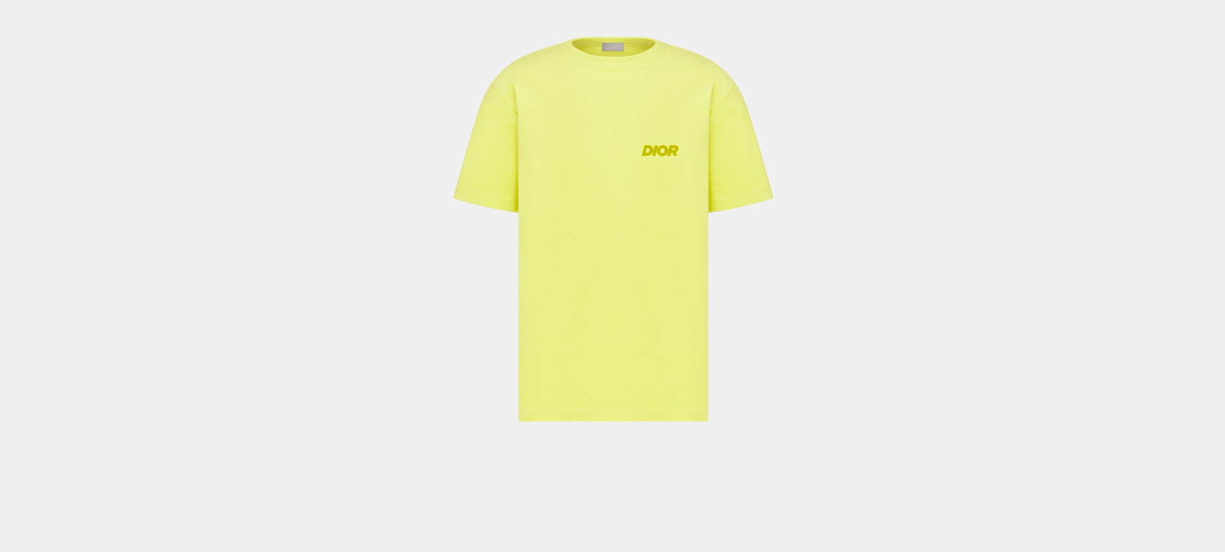 o1w1db10824 Relaxed-fit T-Shirt in Yellow