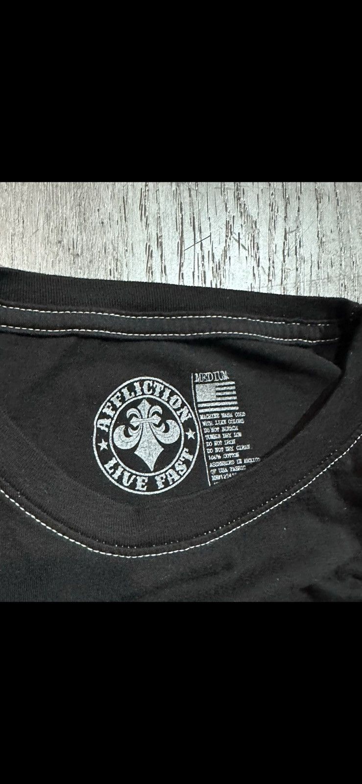 Affliction × Vintage “EMPOWER LS”Affliction Size M / US 6-8 / IT 42-44 - 3 Thumbnail