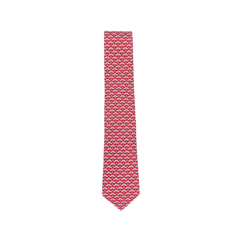 Salvatore Ferragamo Ferragamo RED Ties & Bow Ties Size ONE SIZE - 1 Thumbnail