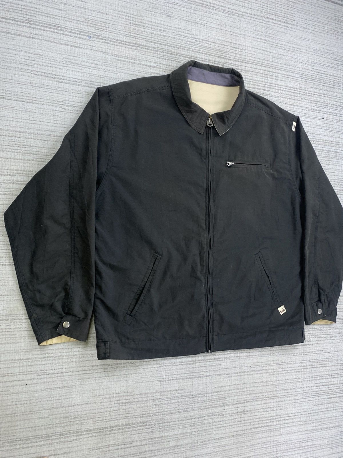 Japanese Brand × Lee × Vintage Vintage 90s LEE DENIM USA Reversible Jacket Size US XL / EU 56 / 4 - 7 Thumbnail