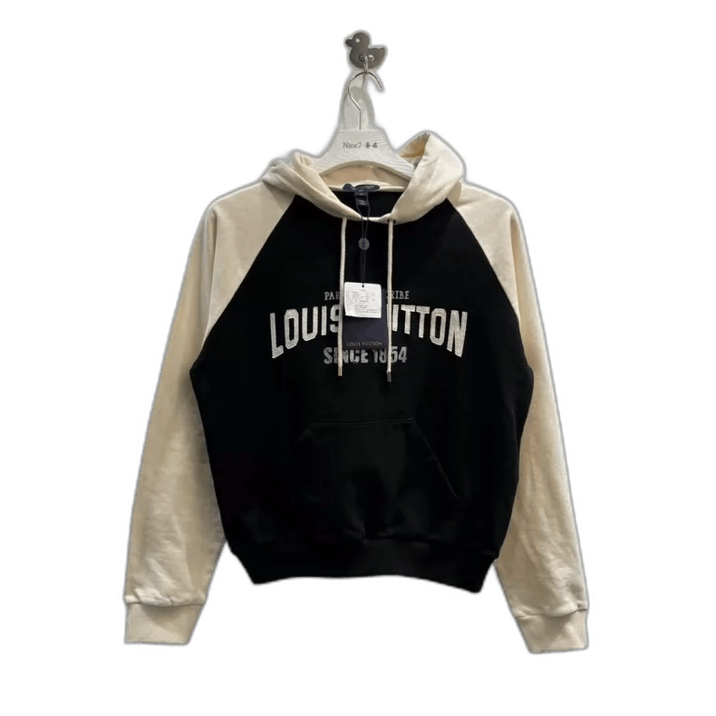 Louis Vuitton Color Block Logo Hoodie