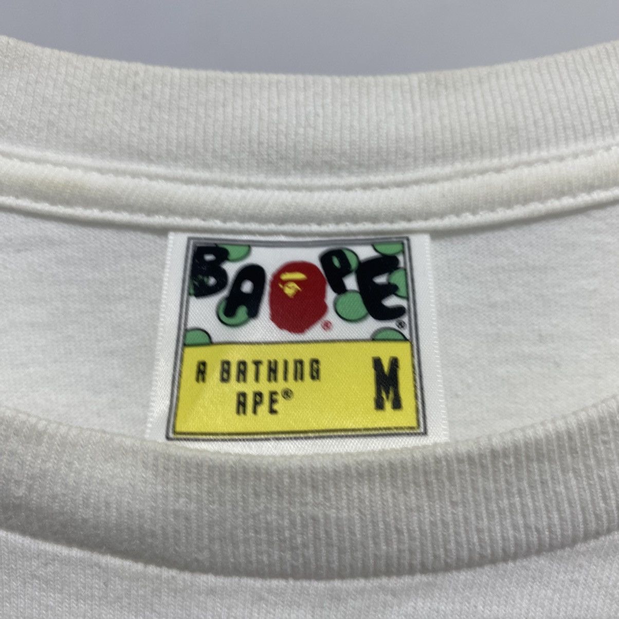 Bape Bape Head Camo White Shirt Size US M / EU 48-50 / 2 - 8 Thumbnail