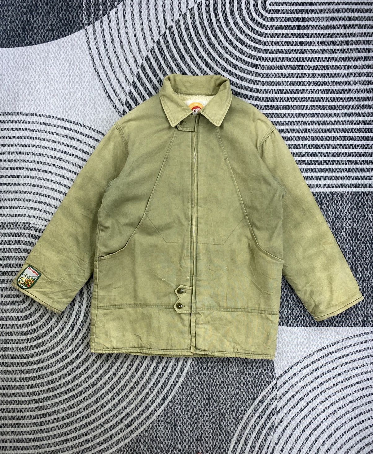Vintage Vintage Artic-King Rare Green Double Collar Zipper Jacket Size US L / EU 52-54 / 3 - 1 Thumbnail