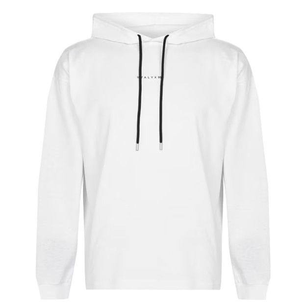 1017 ALYX 9SM o1g2r1mq0824 Visual Hoodie in White Size US S / EU 44-46 / 1 - 1 Thumbnail