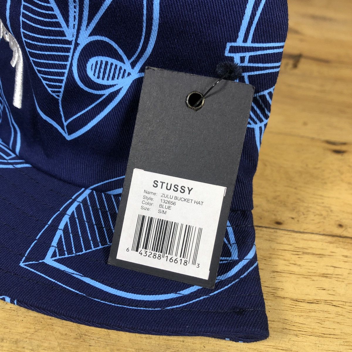 Stussy × Vintage Stussy Zulu Bucket Size ONE SIZE - 4 Thumbnail