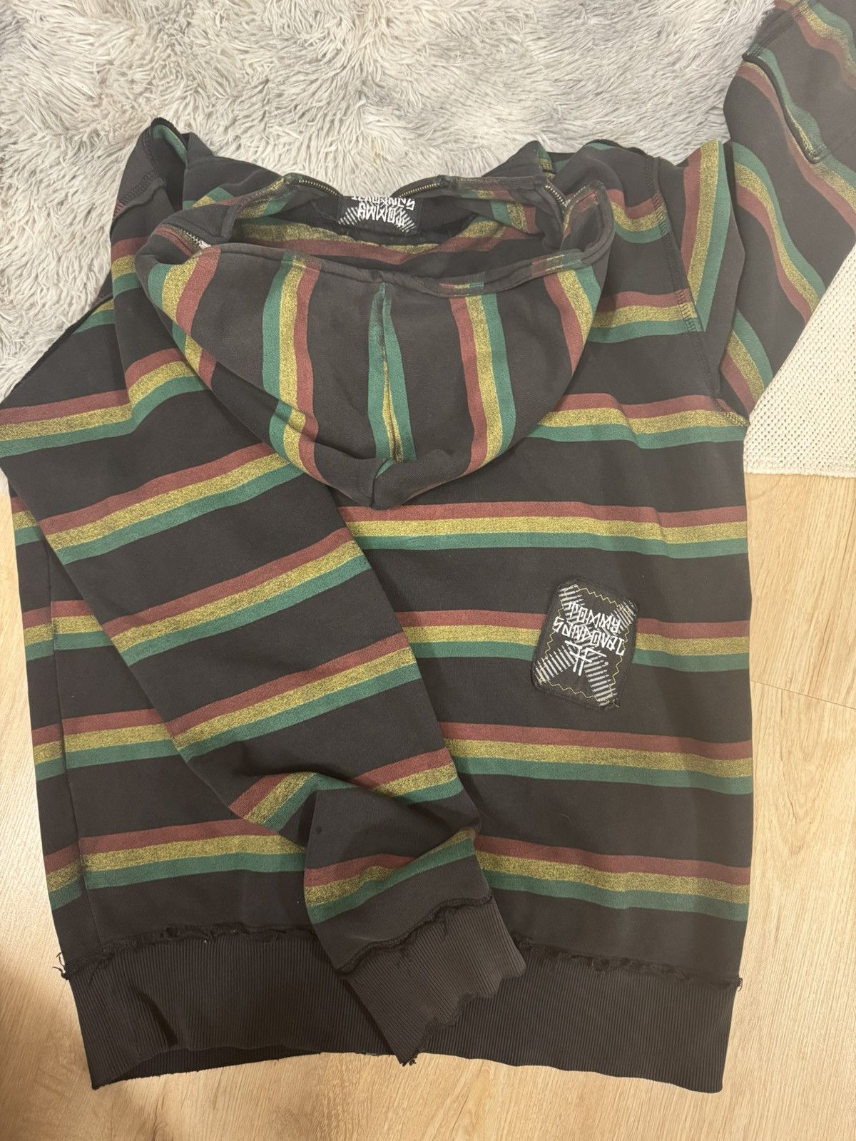 Fallen Vintage Fallen Skateboards Hoodie Tommy Sandoval Rasta Grail Size US L / EU 52-54 / 3 - 1 Thumbnail