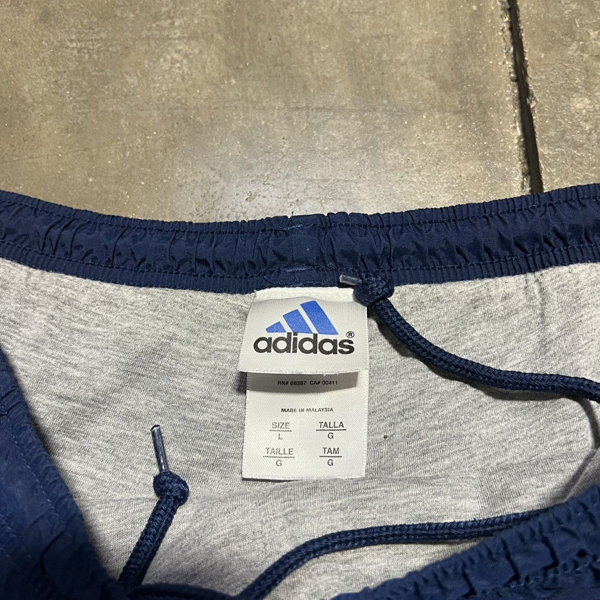 Adidas Vintage Adidas Track Pants Wide Leg Baggy Warm Up 3 Stripe Size US 34 / EU 50 - 9 Thumbnail