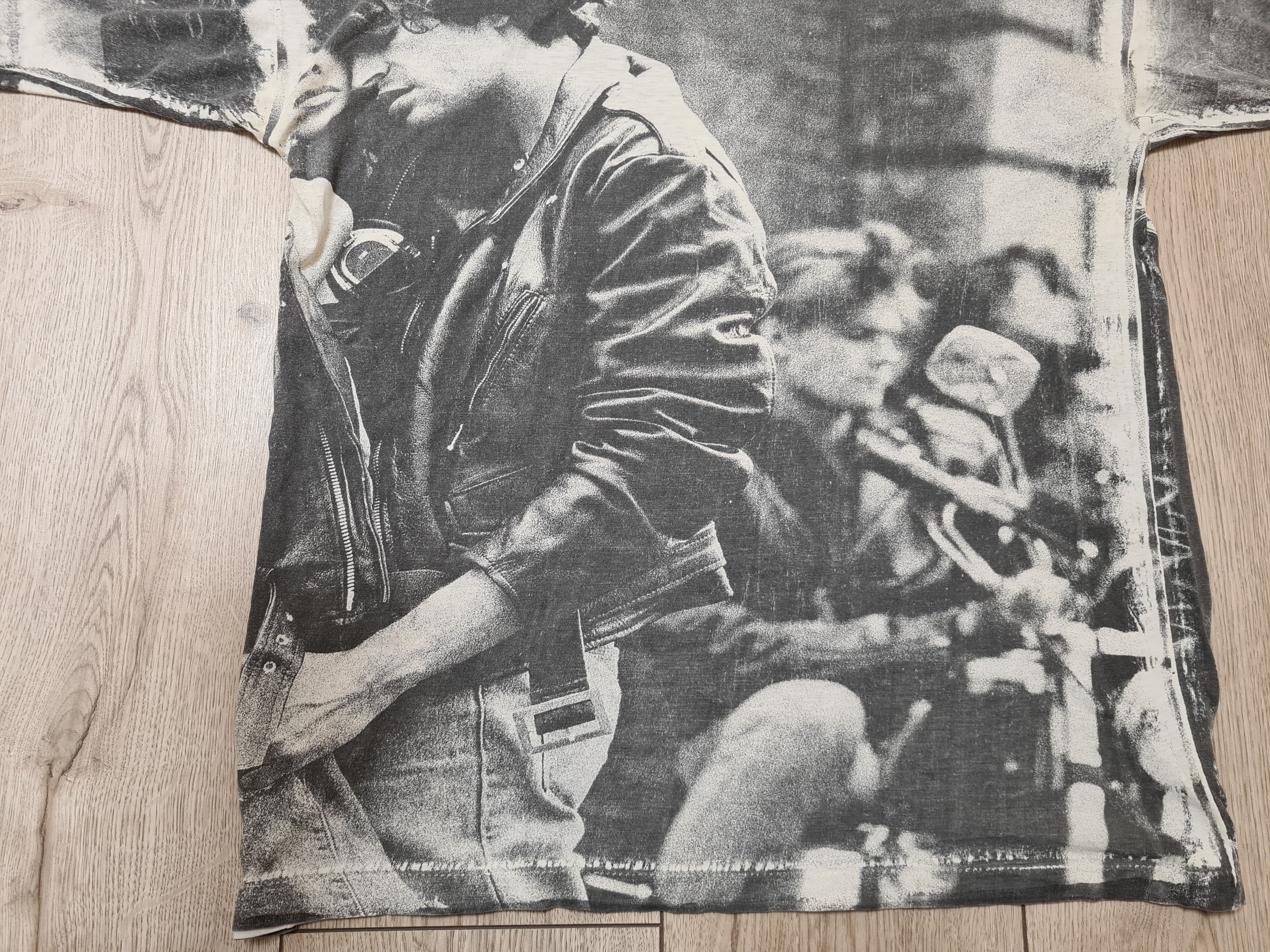Vintage JIM MORRISON SHIRT 80s 90s RETRO RARE THE DOORS T-SHIRT Size US L / EU 52-54 / 3 - 5 Thumbnail