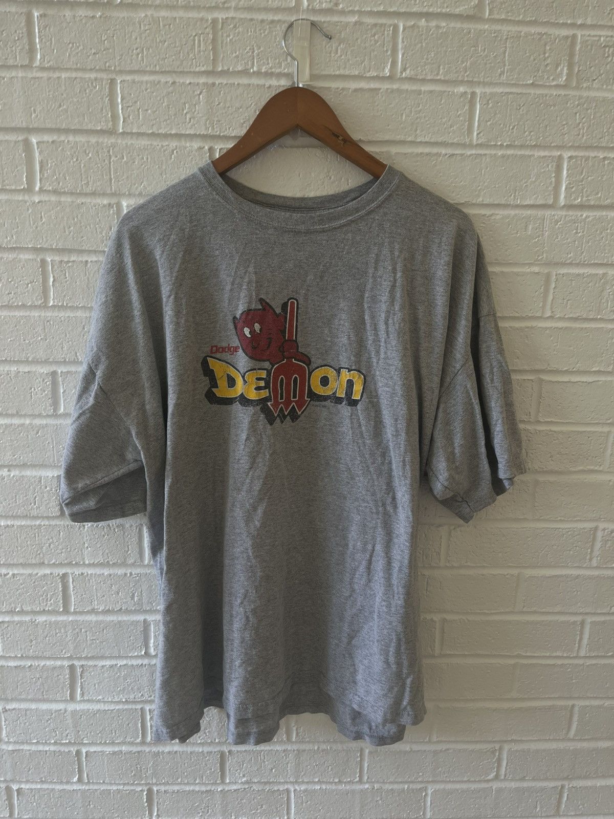 Vintage Vintage 2000’s Dodge Demon Shirt Size US XL / EU 56 / 4 - 1 Thumbnail