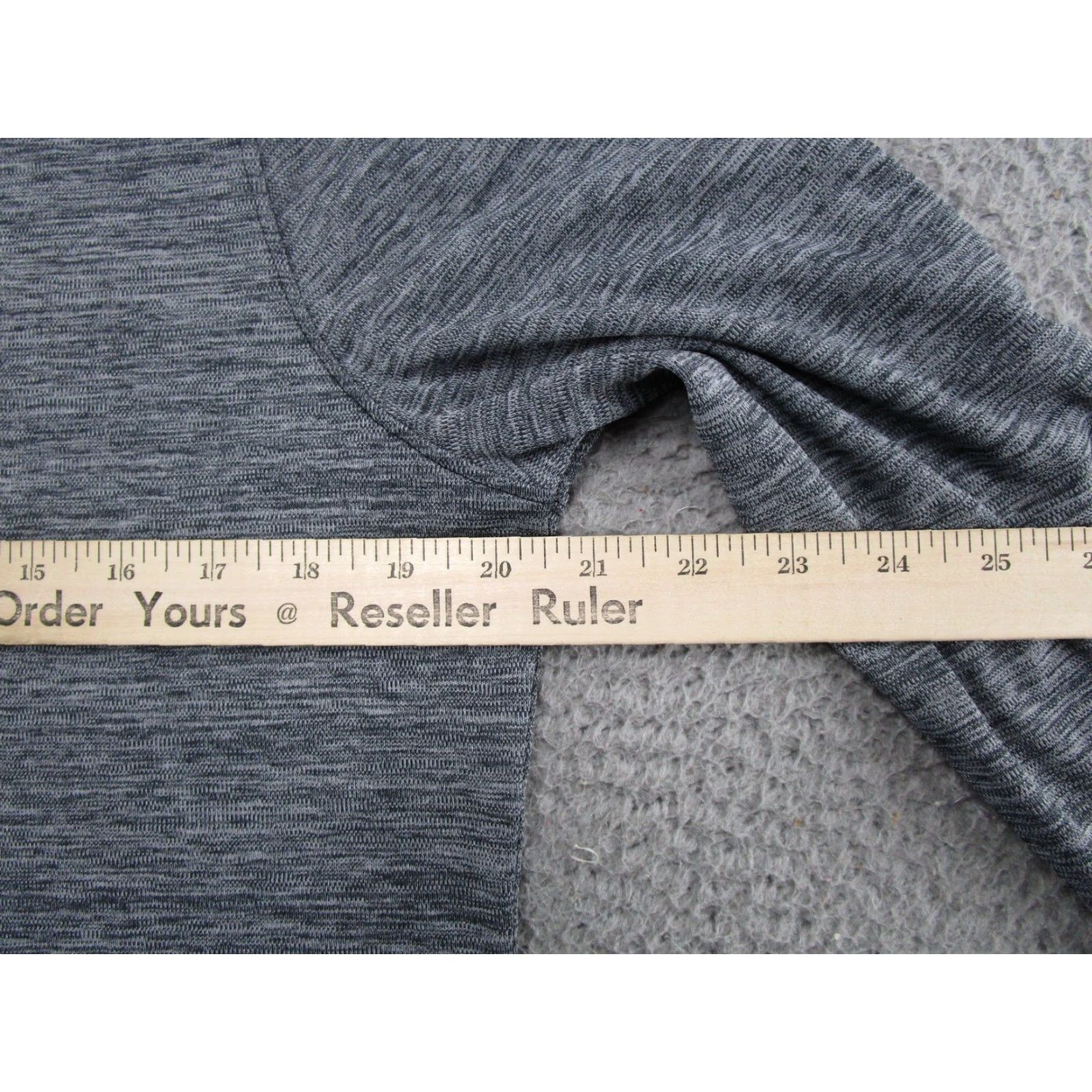 Under Armour Under Armour 1/4 Zip Heatgear Lightweight Long Sleeve Jacket Top Womens Size XL Gray Polyester Running & Jogging Lifetime: N/A Size XL / US 12-14 / IT 48-50 - 5 Thumbnail