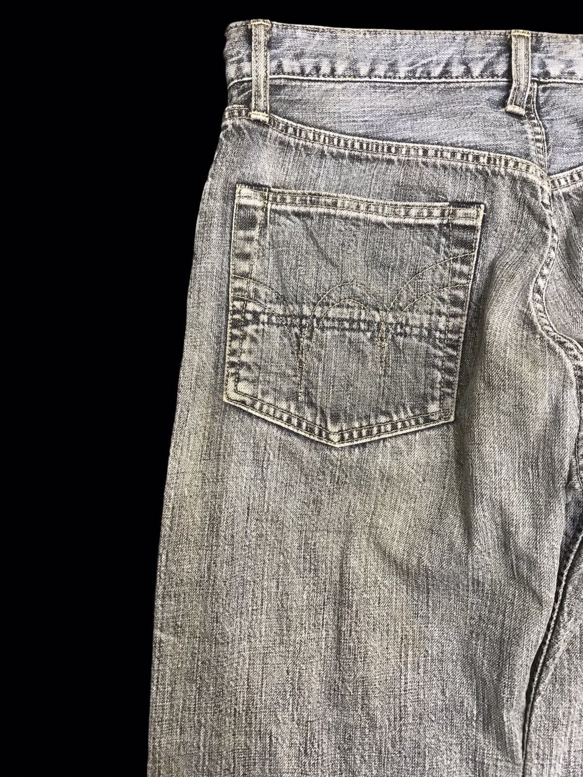 Edwin 💥90s STYLE💥VTG EDWIN 505 RUDE STYLE DIRTY DENIM F374 Size US 31 - 12 Thumbnail