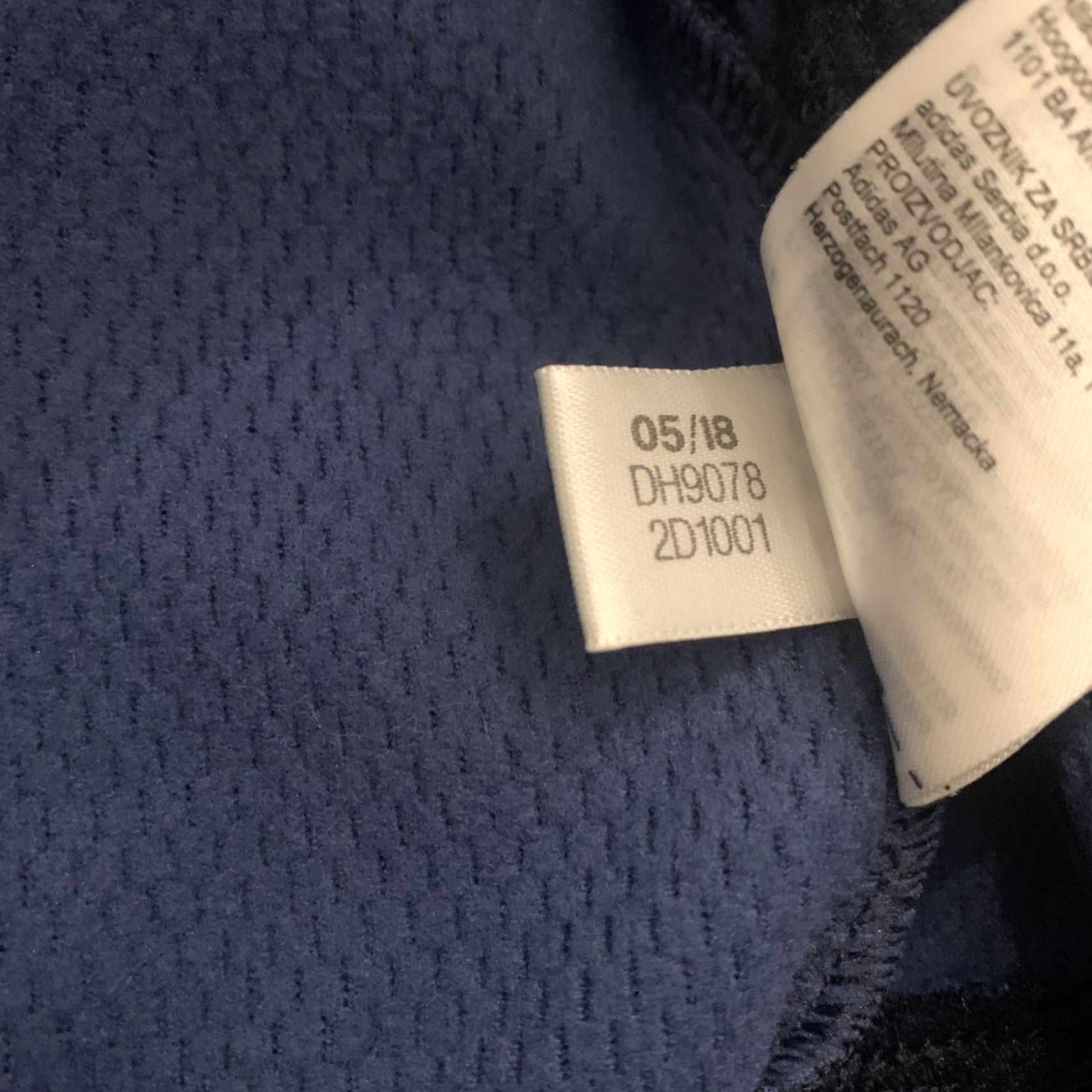 Adidas adidas Men's Athletics Team Issue Fleece Bomber Bomber Jacket Size L Blue Track Jacket Athletic Outer Shell Polyester Regular Fit Men Activewear Size US L / EU 52-54 / 3 - 6 Thumbnail
